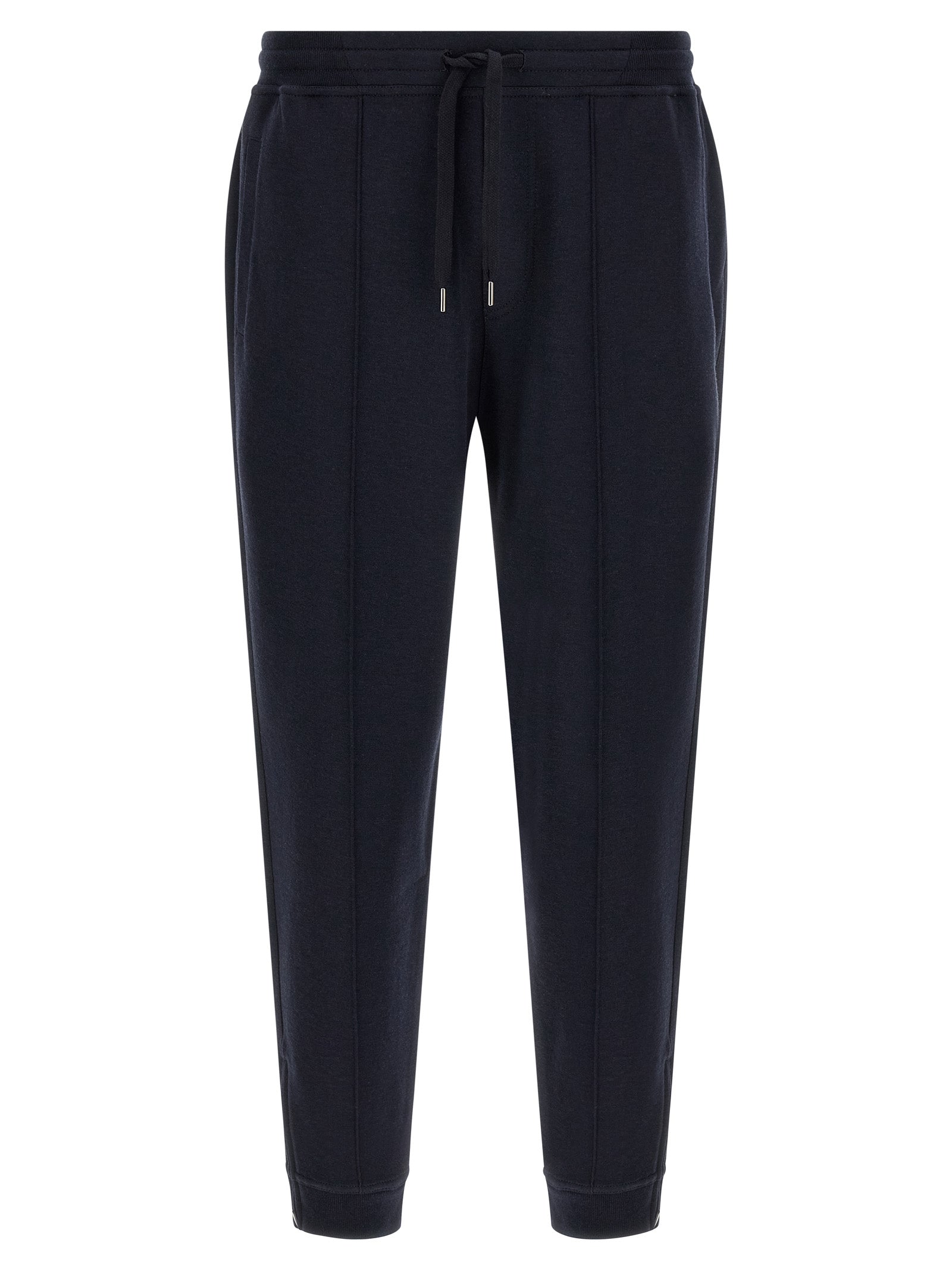 Brunello Cucinelli Blue Cotton Joggers (Workout Pants) Brunello Cucinelli