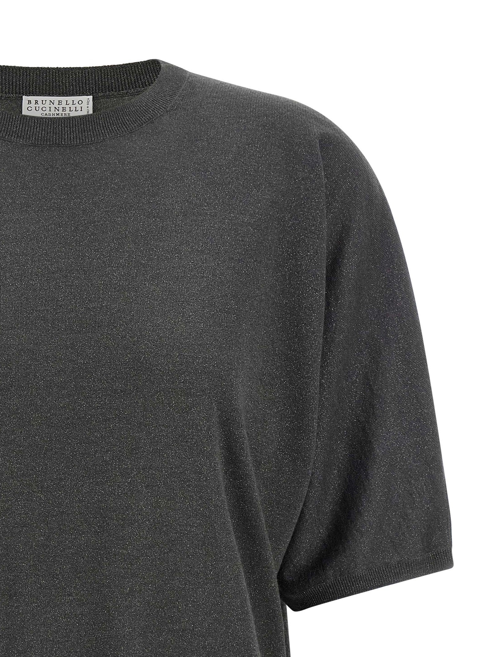 Brunello Cucinelli Gray Cashmere Cardigan Brunello Cucinelli