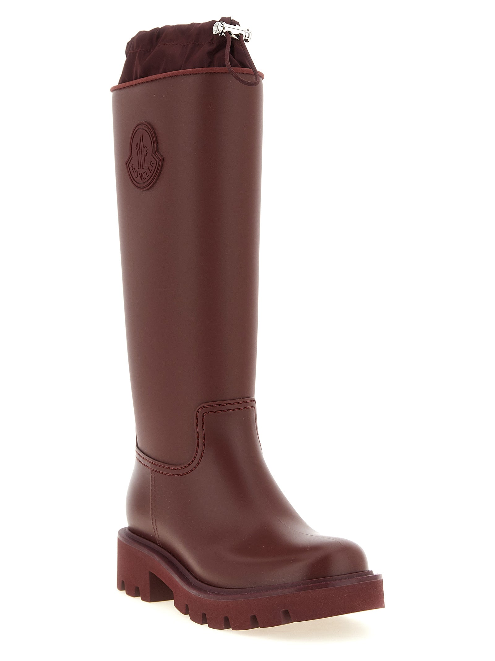 Moncler Bordeaux Pvc Over The Knee Moncler