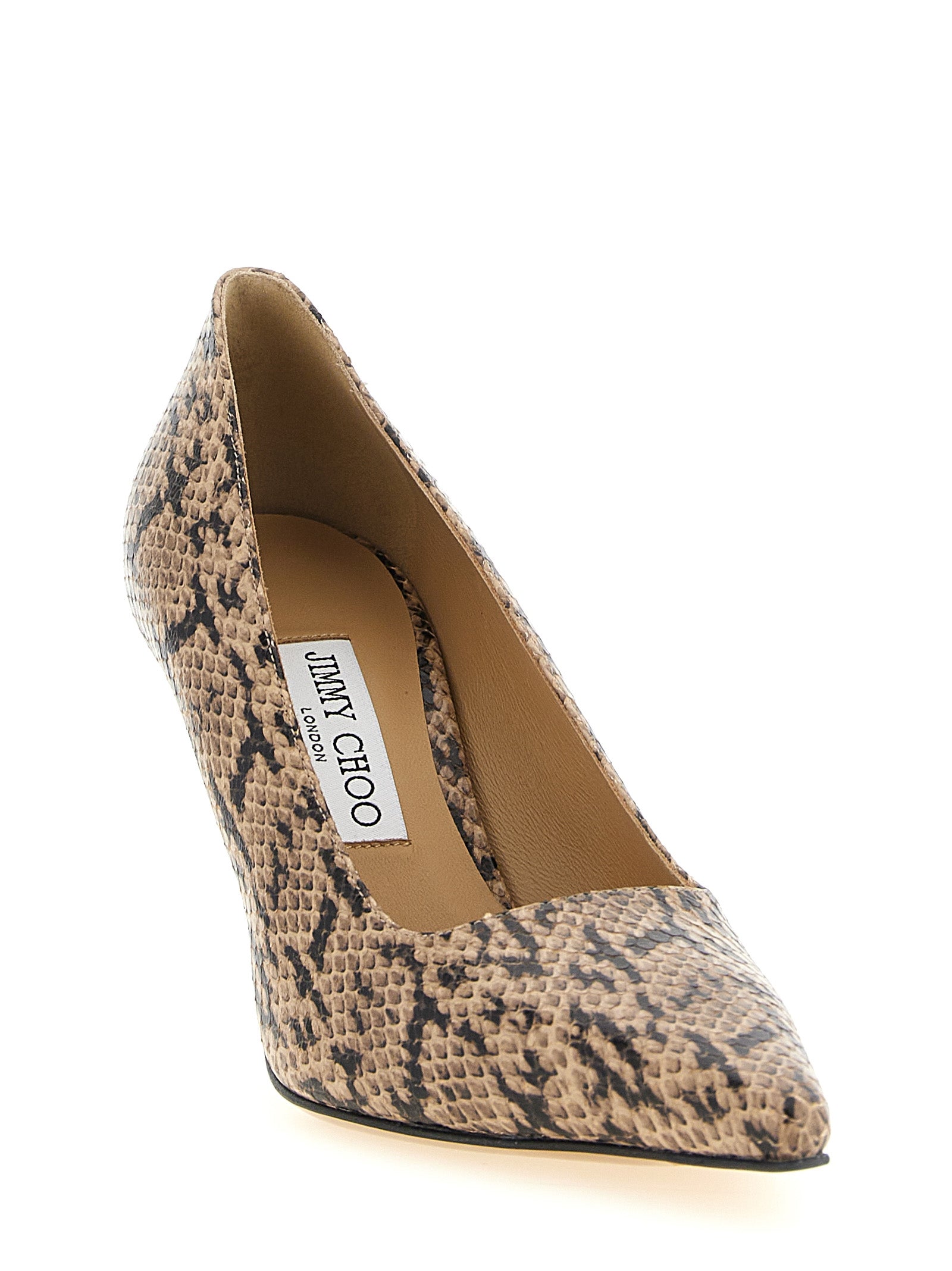 Jimmy Choo Brown Leather High Heel Pumps Jimmy Choo
