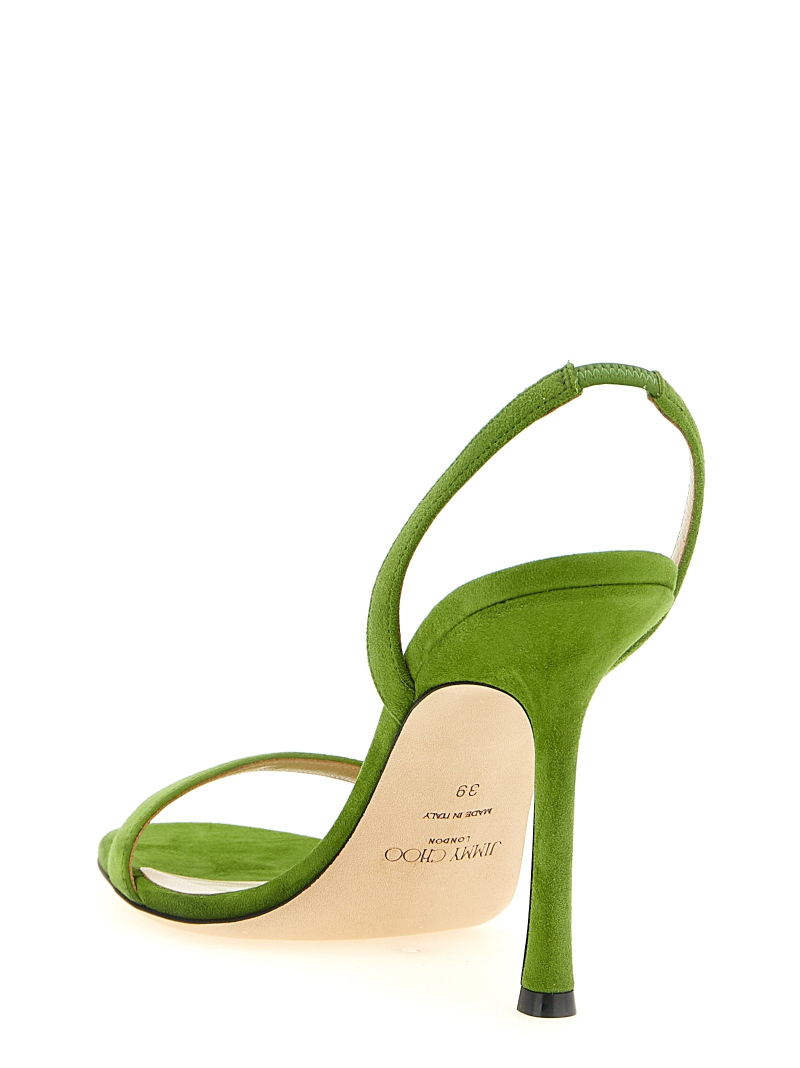 Jimmy Choo Bicolor Leather Stiletto Heel Sandals Jimmy Choo