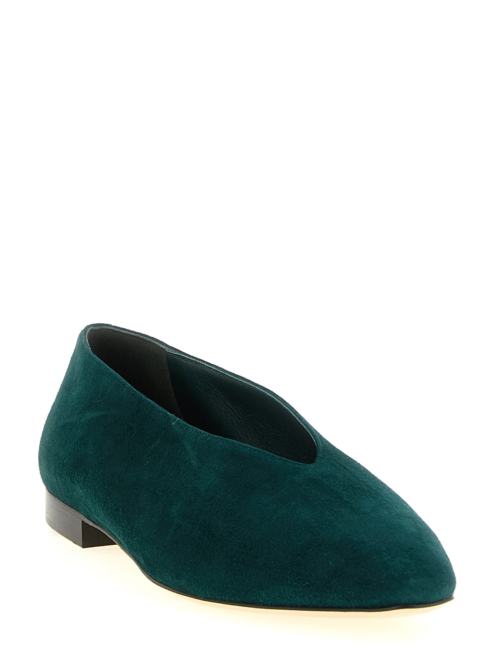 Jimmy Choo Bicolor Leather Ballet Flats Jimmy Choo