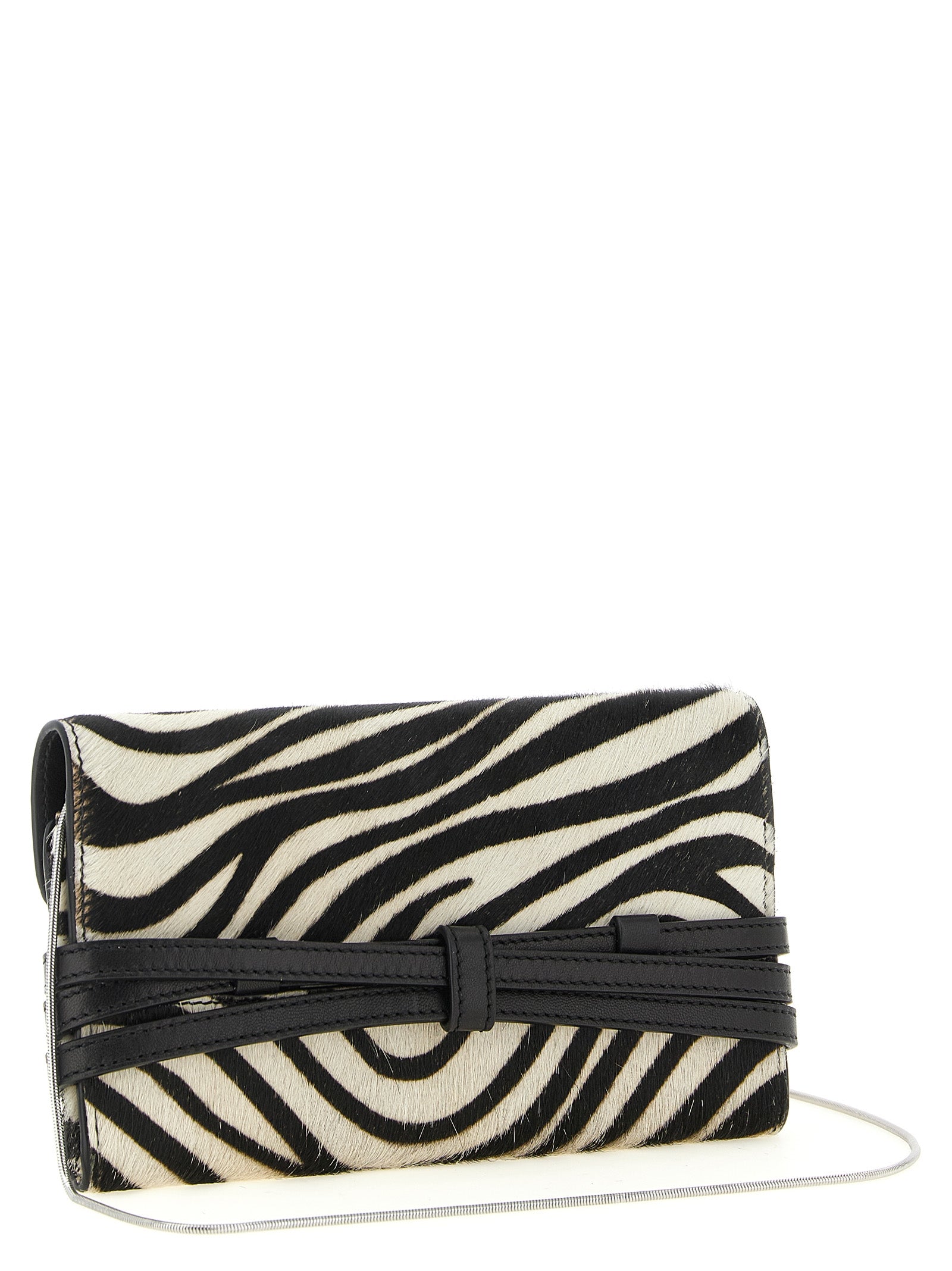 Moschino Bicolor Leather Cardholder Moschino