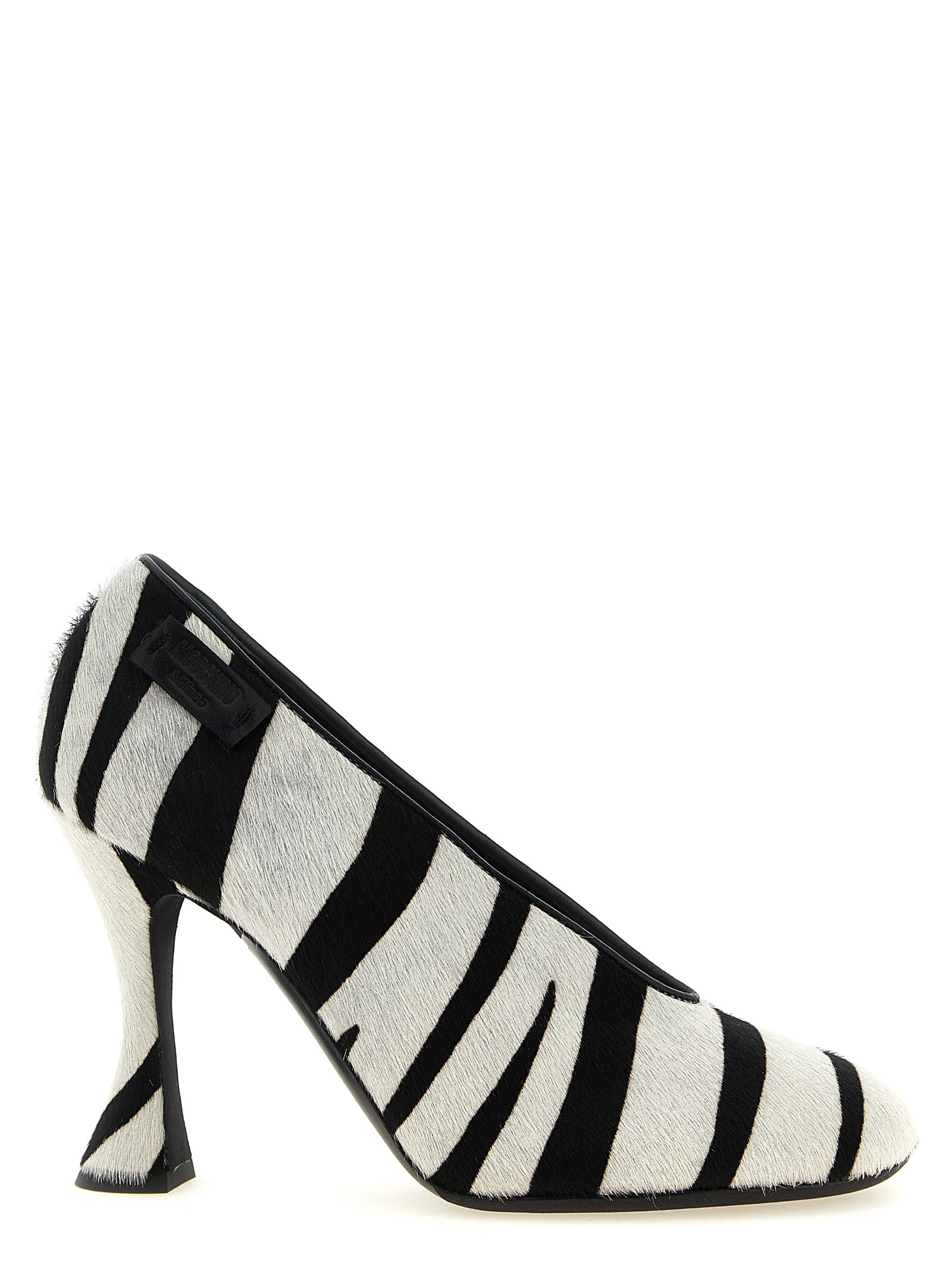 Moschino Bicolor Calfskin High Heel Pumps Moschino