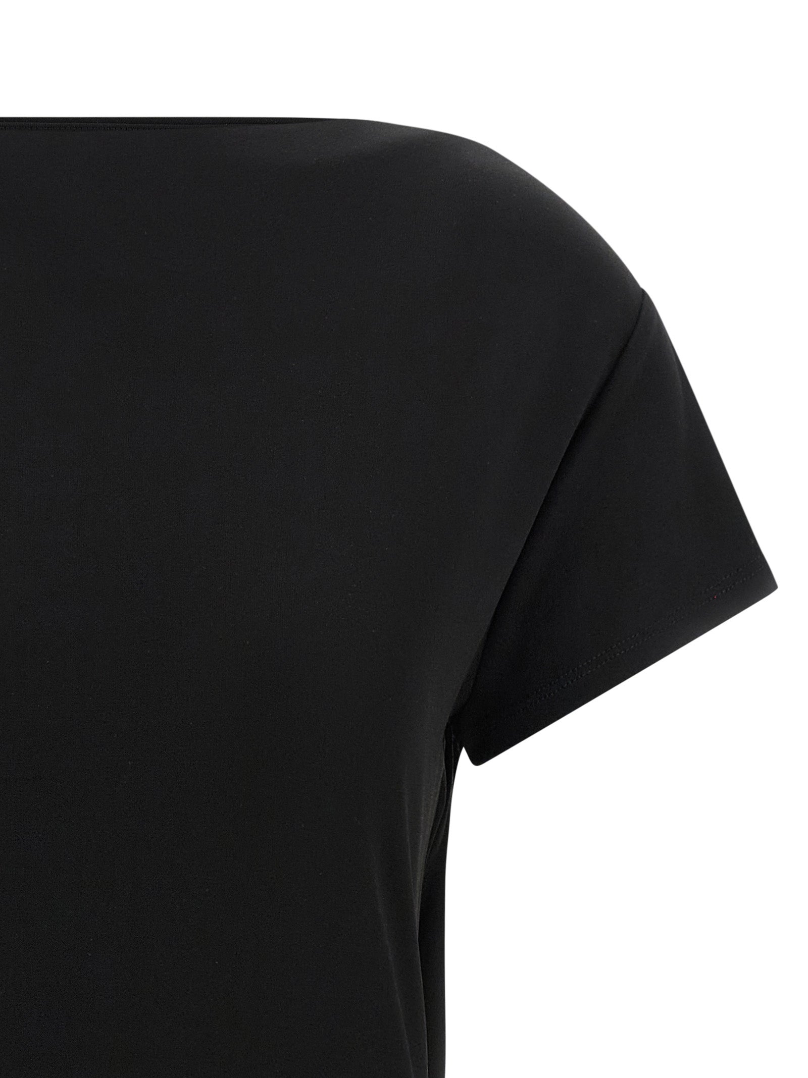 Jacquemus Black Viscose Short Dress Jacquemus