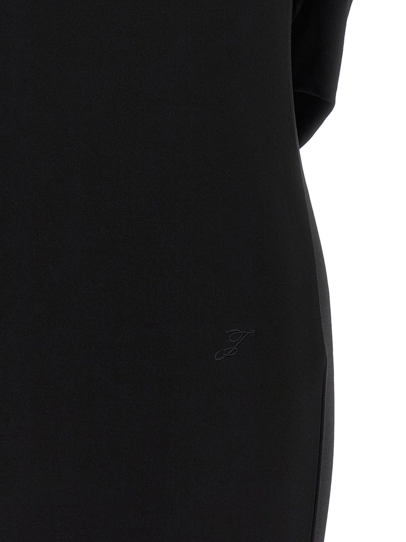 Jacquemus Black Viscose Short Dress Jacquemus