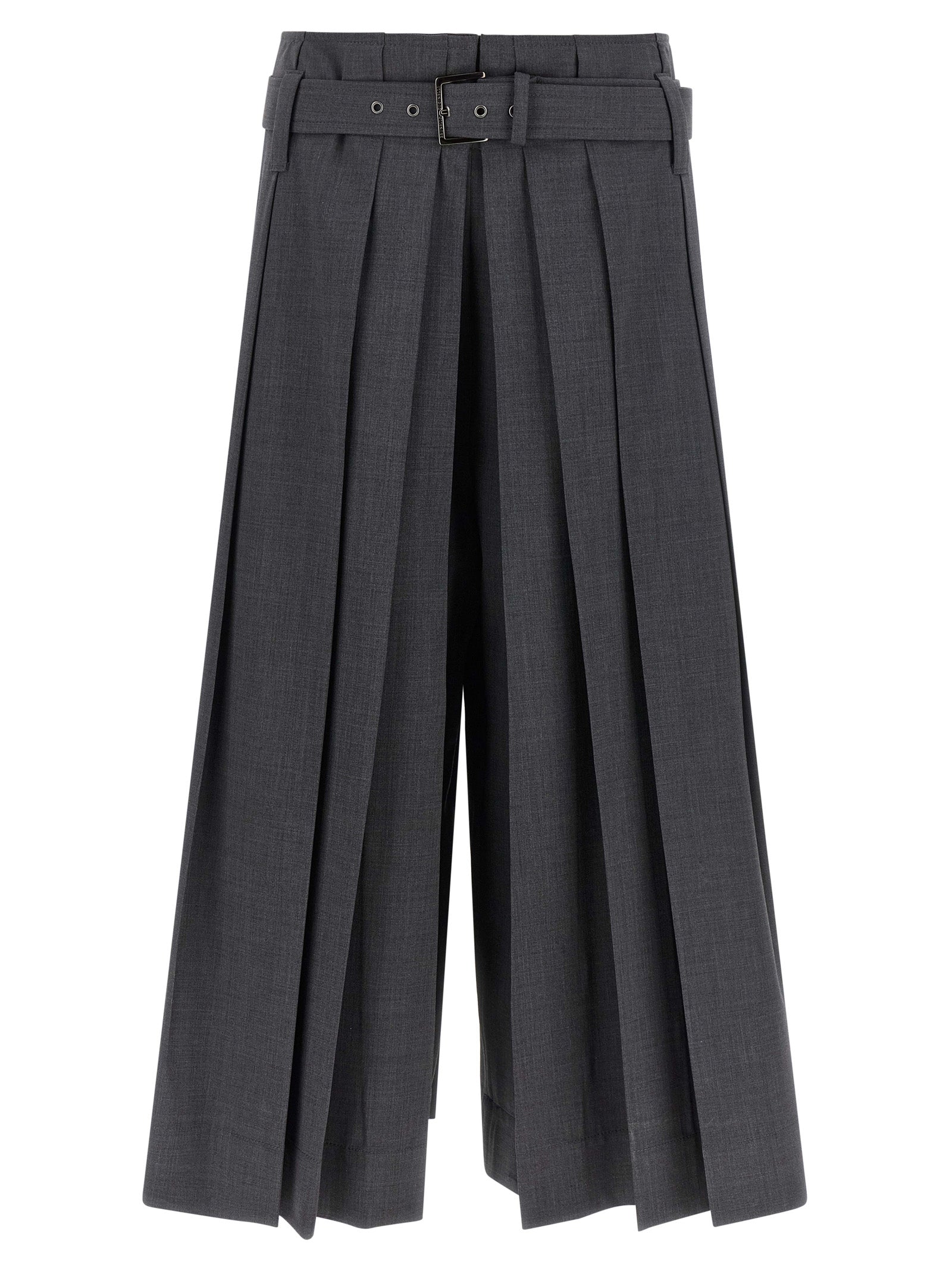Brunello Cucinelli Gray Virgin Wool Bermuda Shorts Brunello Cucinelli