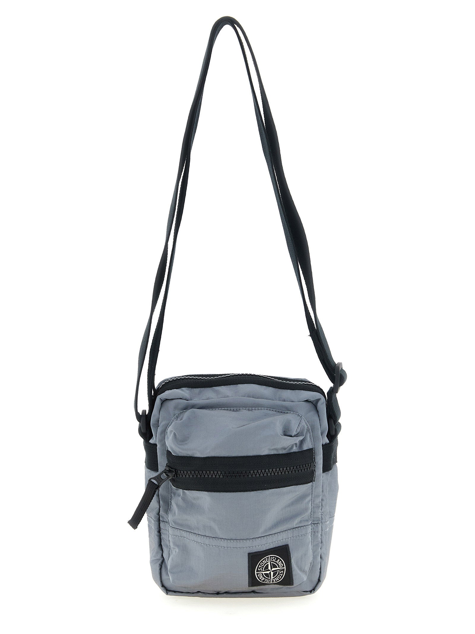 Stone Island Gray Polyamide Crossbody Bag Stone Island