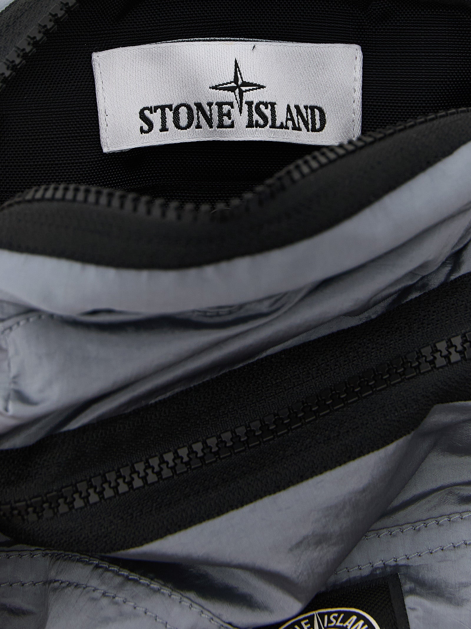 Stone Island Gray Polyamide Crossbody Bag Stone Island