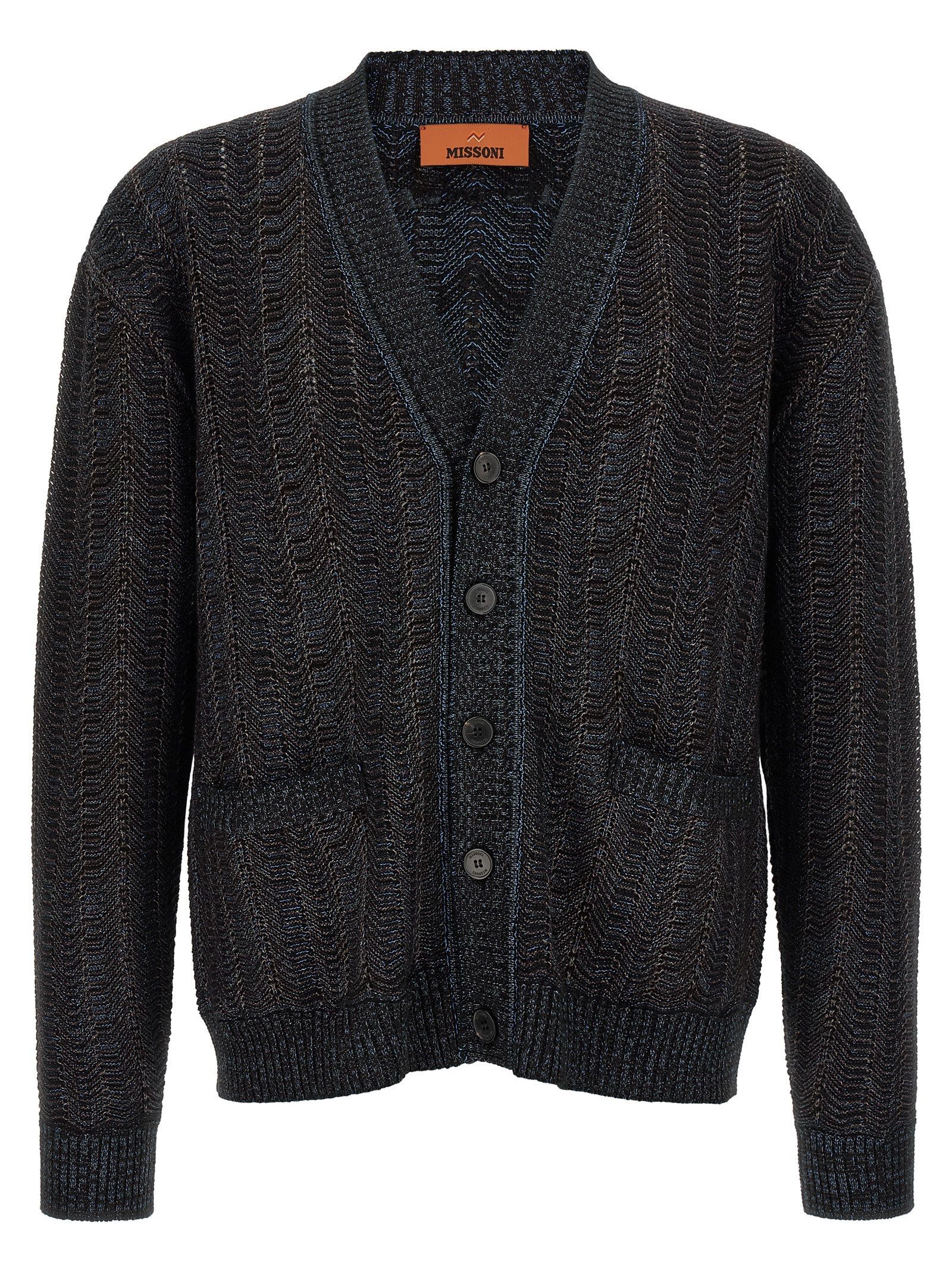 Missoni Multicolor Viscose Cardigan Missoni
