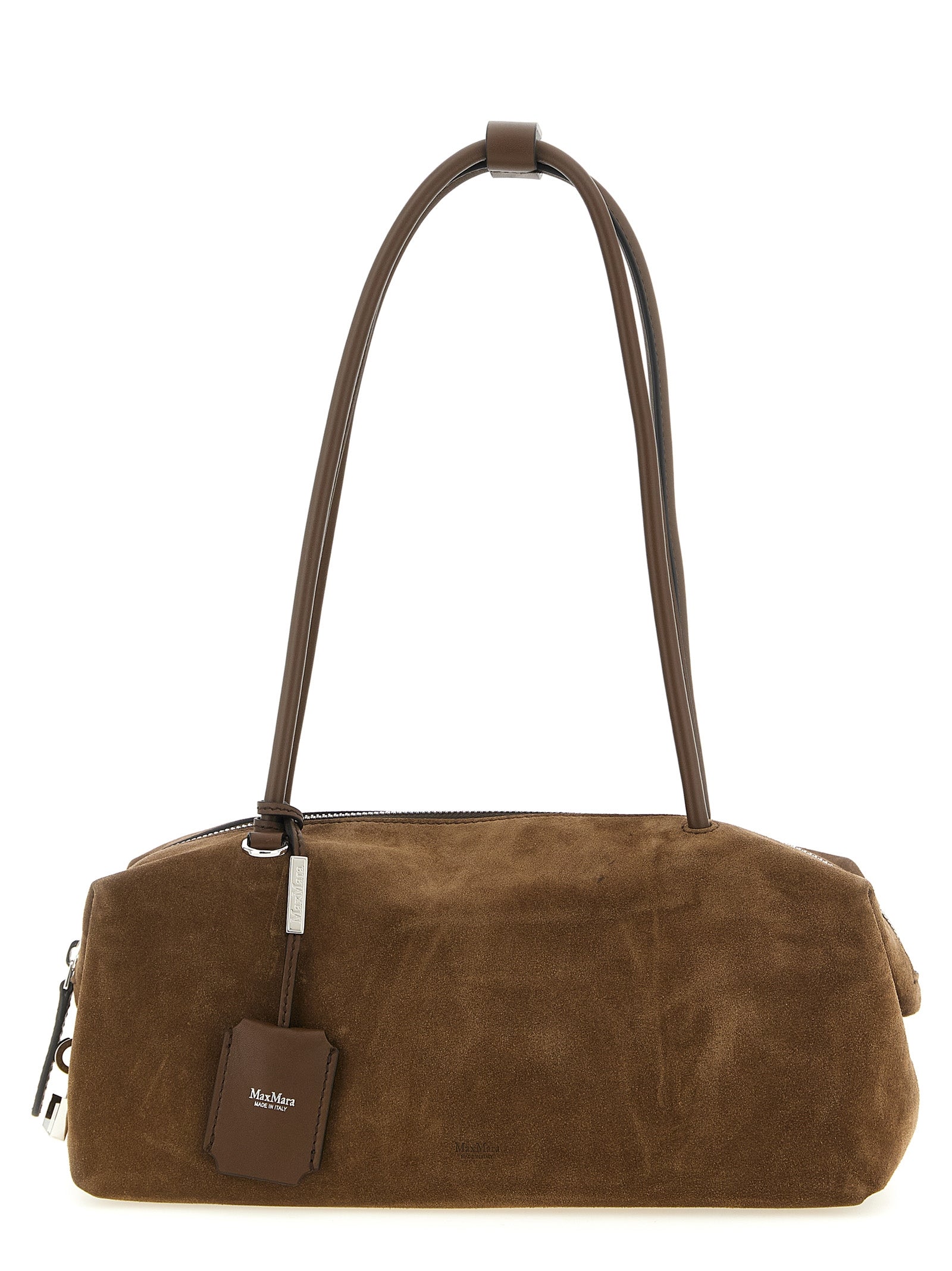Max Mara Brown Calfskin Shoulder Bag Max Mara