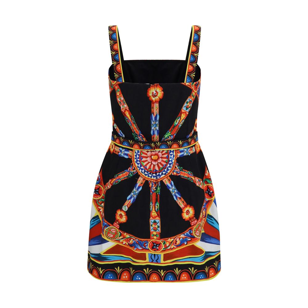 Dolce & Gabbana Multicolor Cotton Casual Dress Dolce & Gabbana