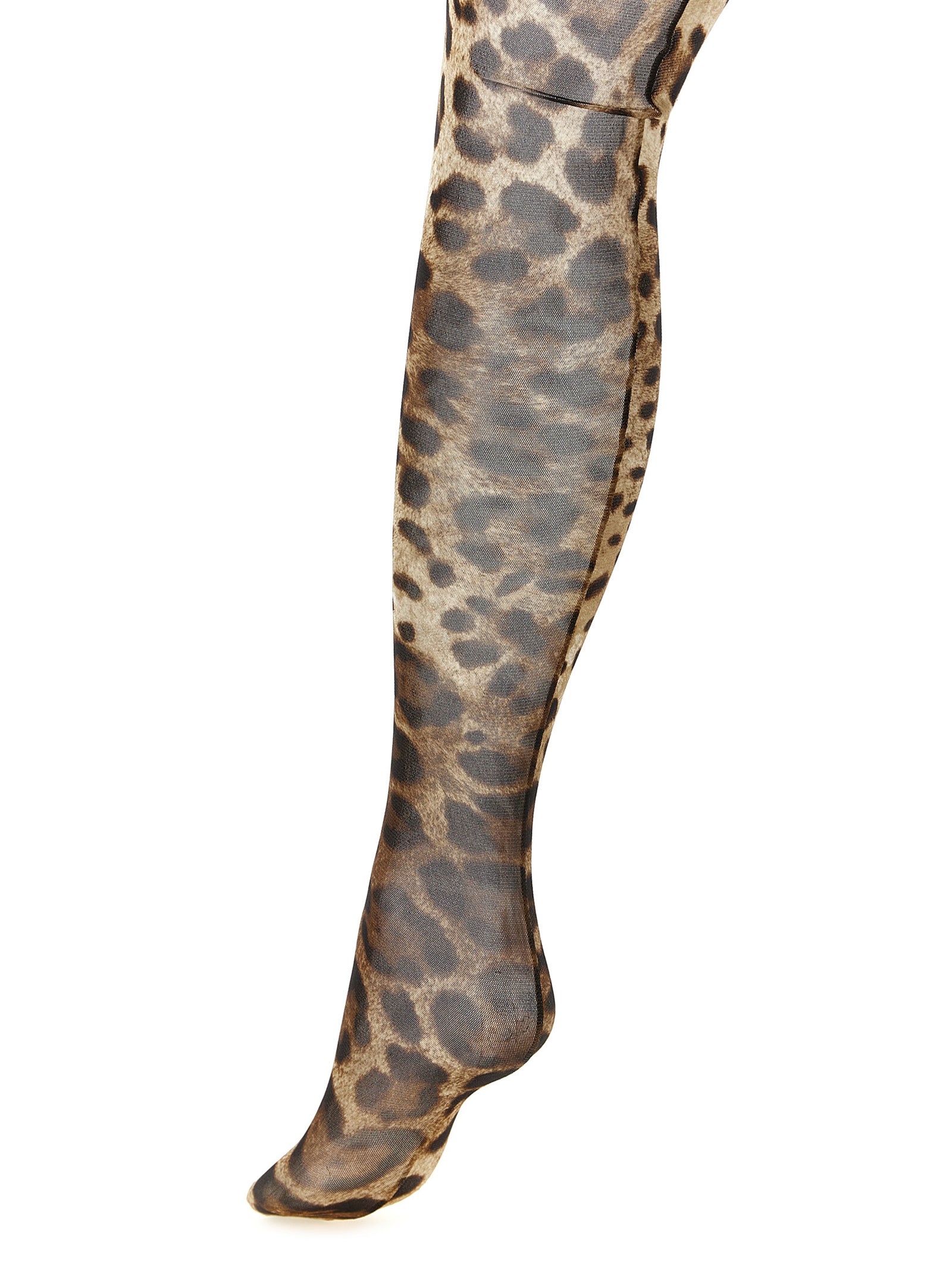 Dolce & Gabbana Brown Polyamide Socks Dolce & Gabbana