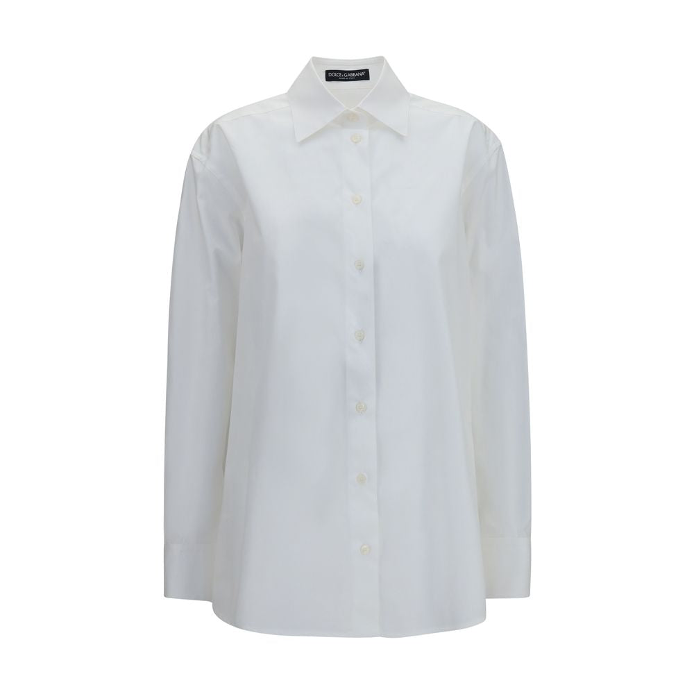 Dolce & Gabbana White Cotton Dress Shirt Dolce & Gabbana