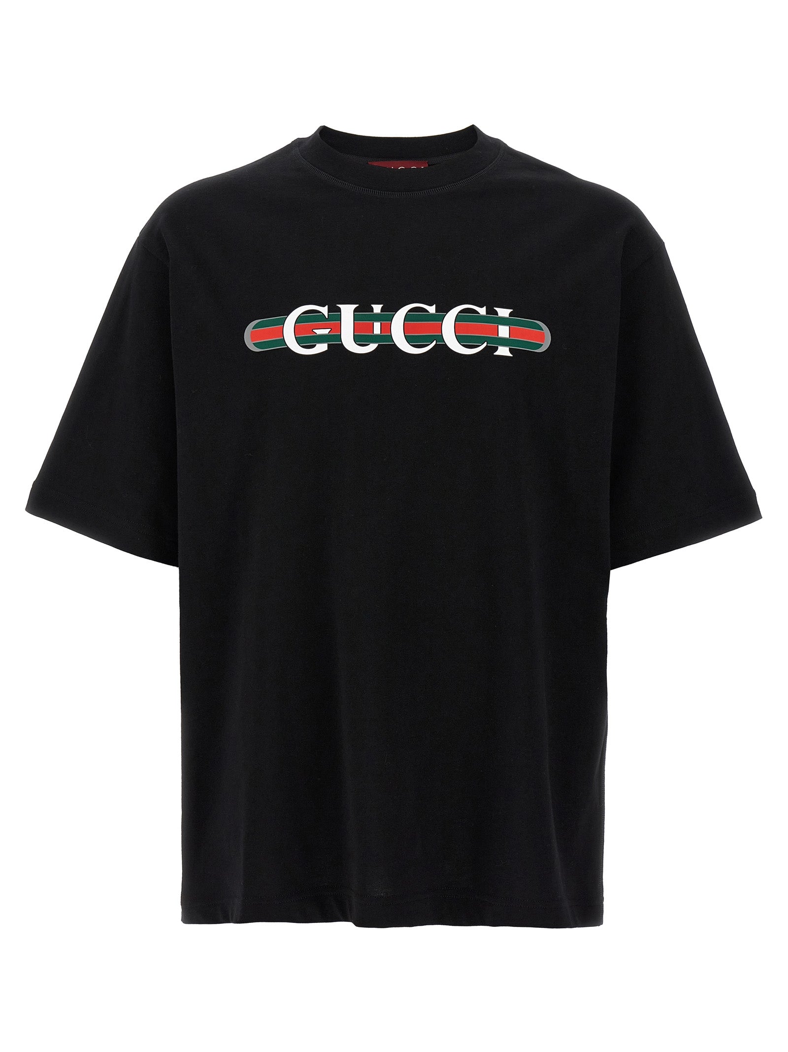 Gucci Black Cotton T-Shirt Gucci