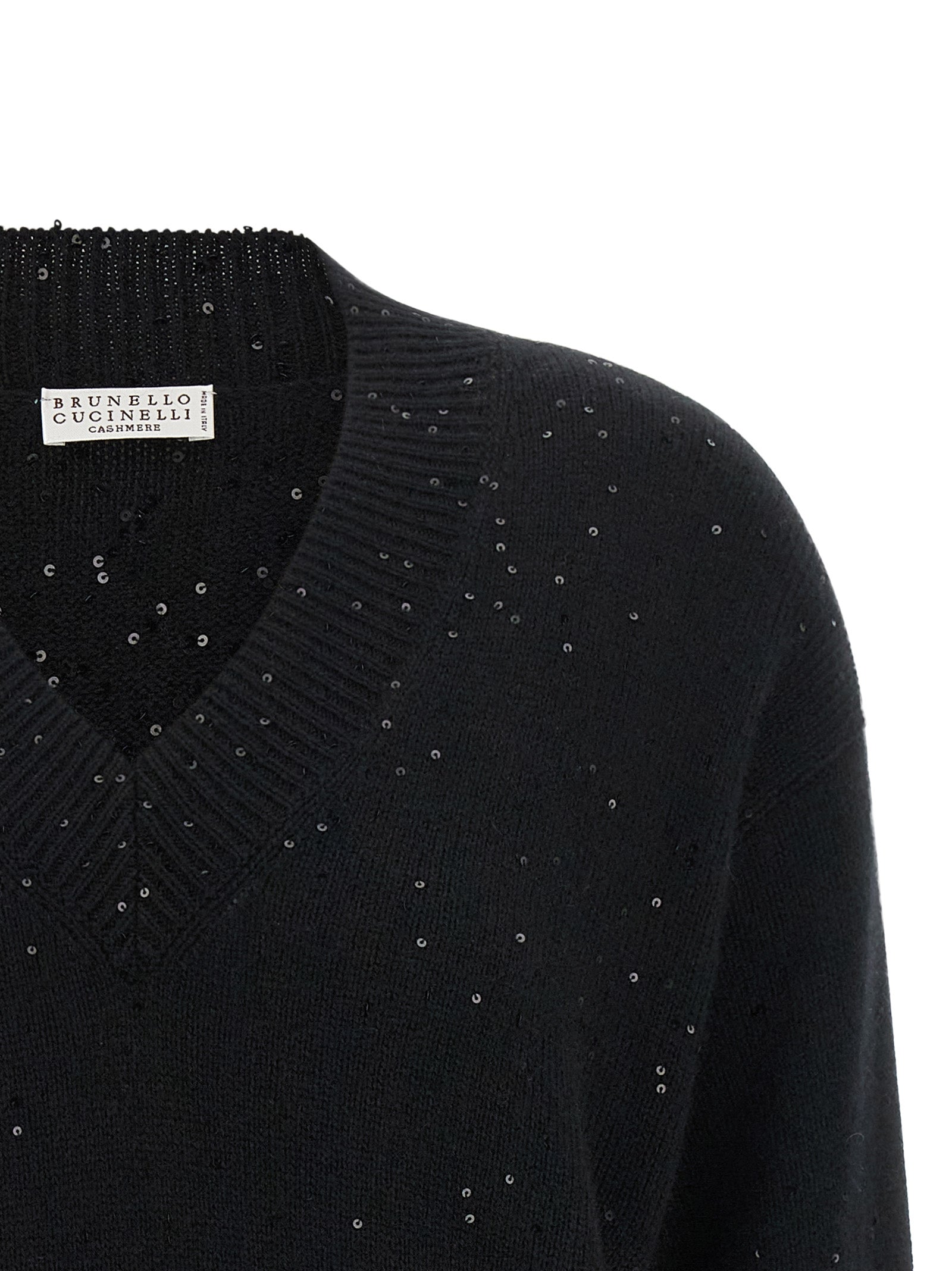 Brunello Cucinelli Black Cashmere Cardigan Brunello Cucinelli