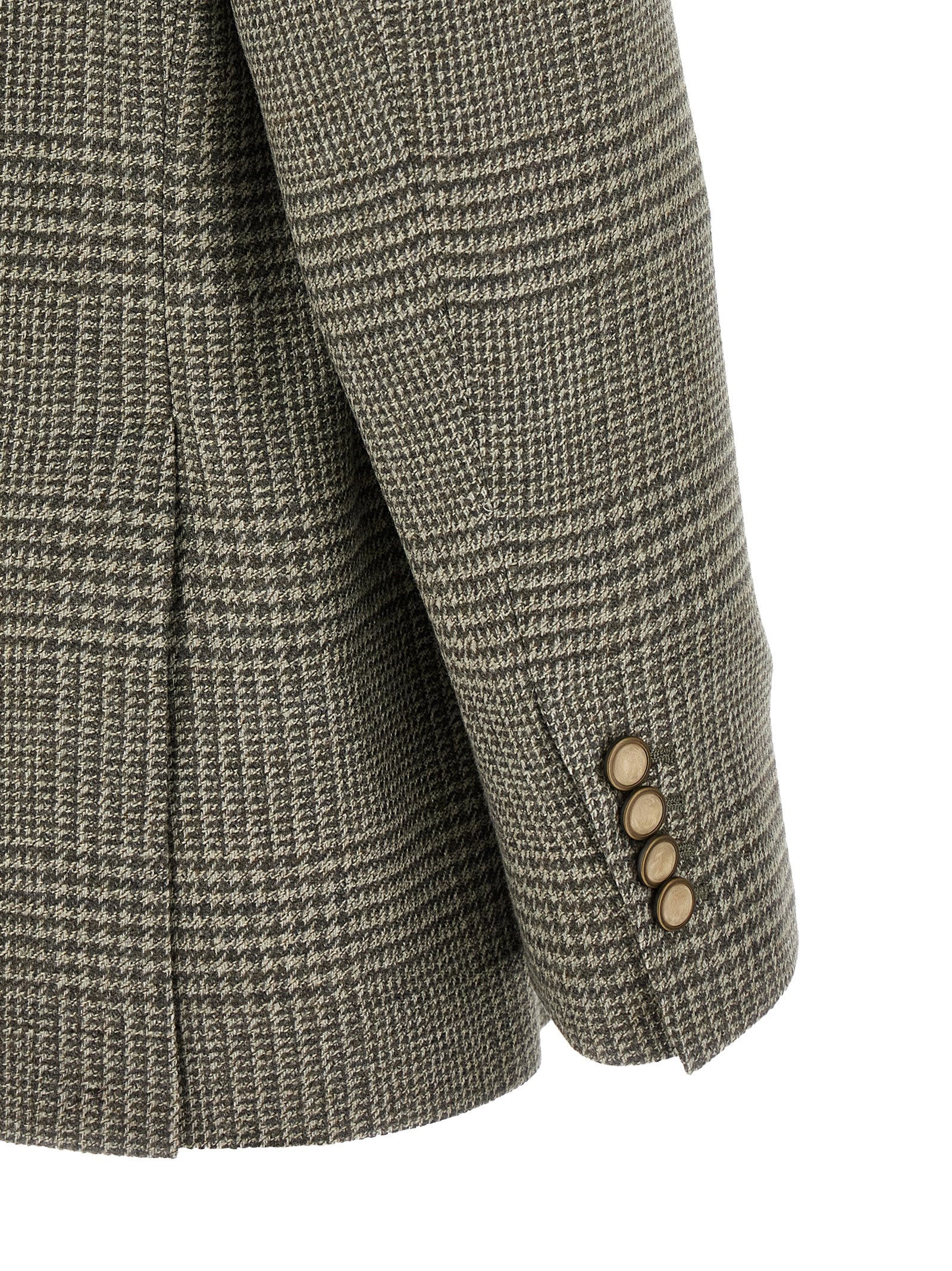 Brunello Cucinelli Bicolor Wool Blazer Brunello Cucinelli