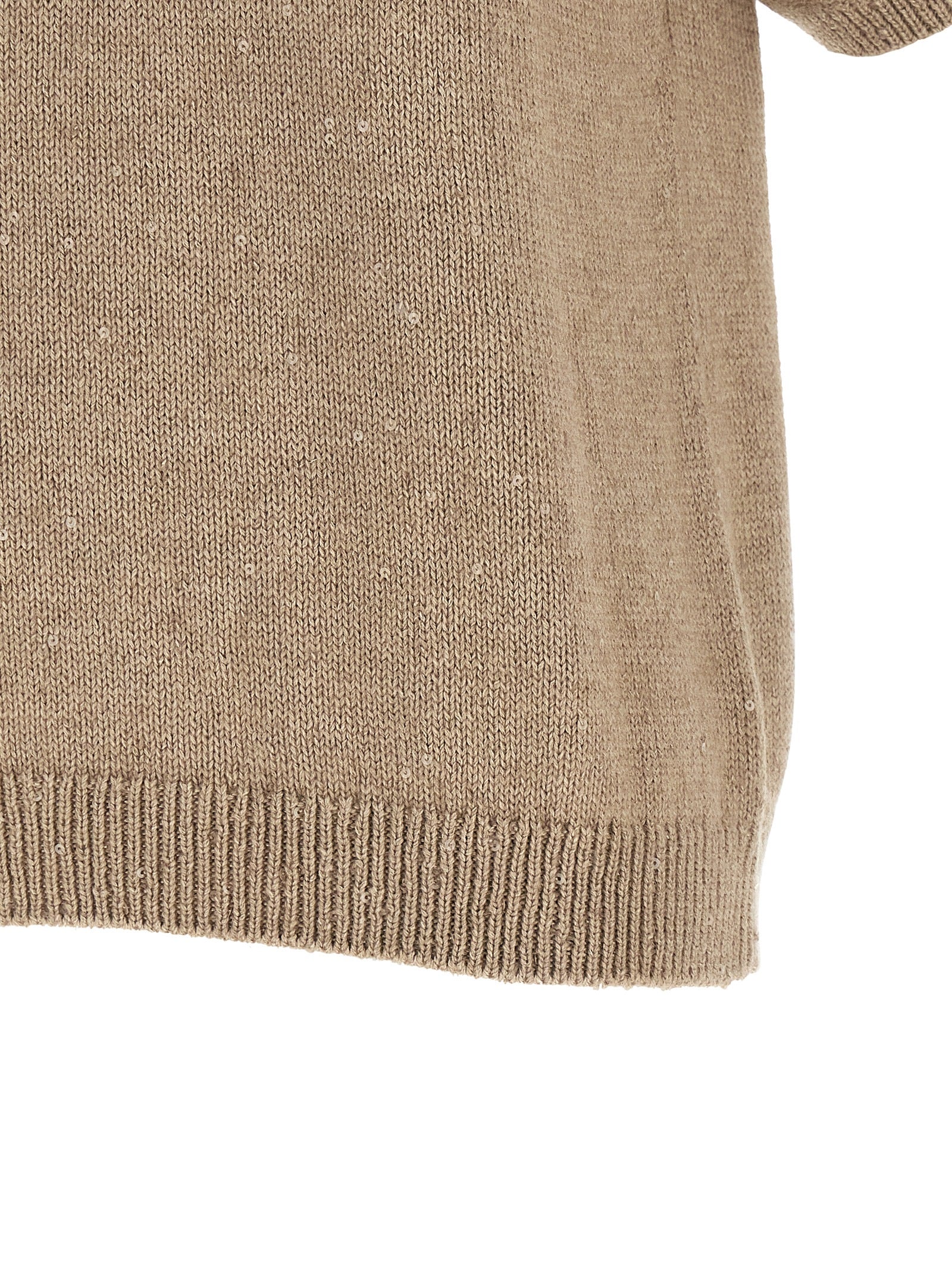 Brunello Cucinelli Beige Cashmere Cardigan Brunello Cucinelli