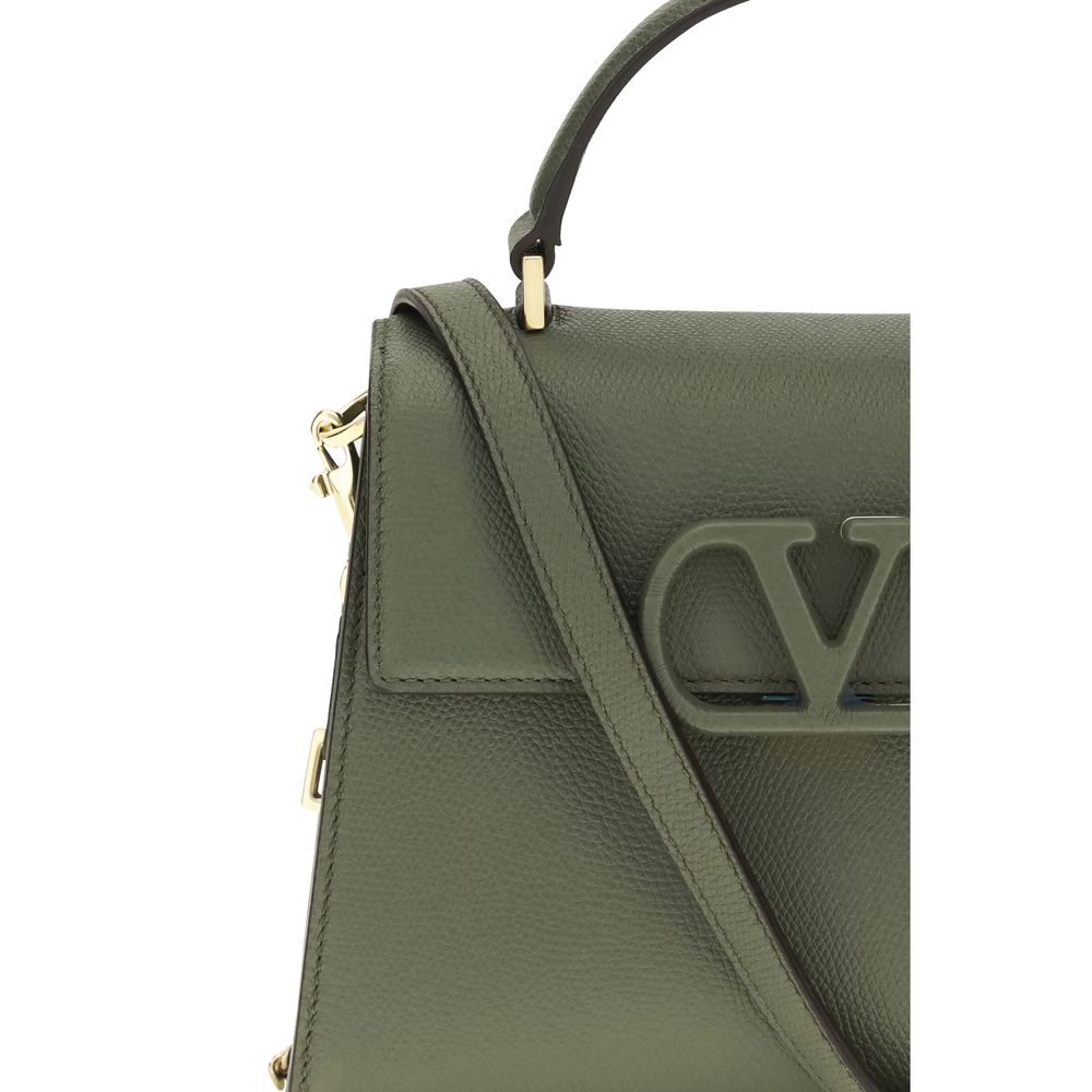 Valentino Garavani Bicolor Calf Leather Bos Taurus Clutch Bag Valentino Garavani
