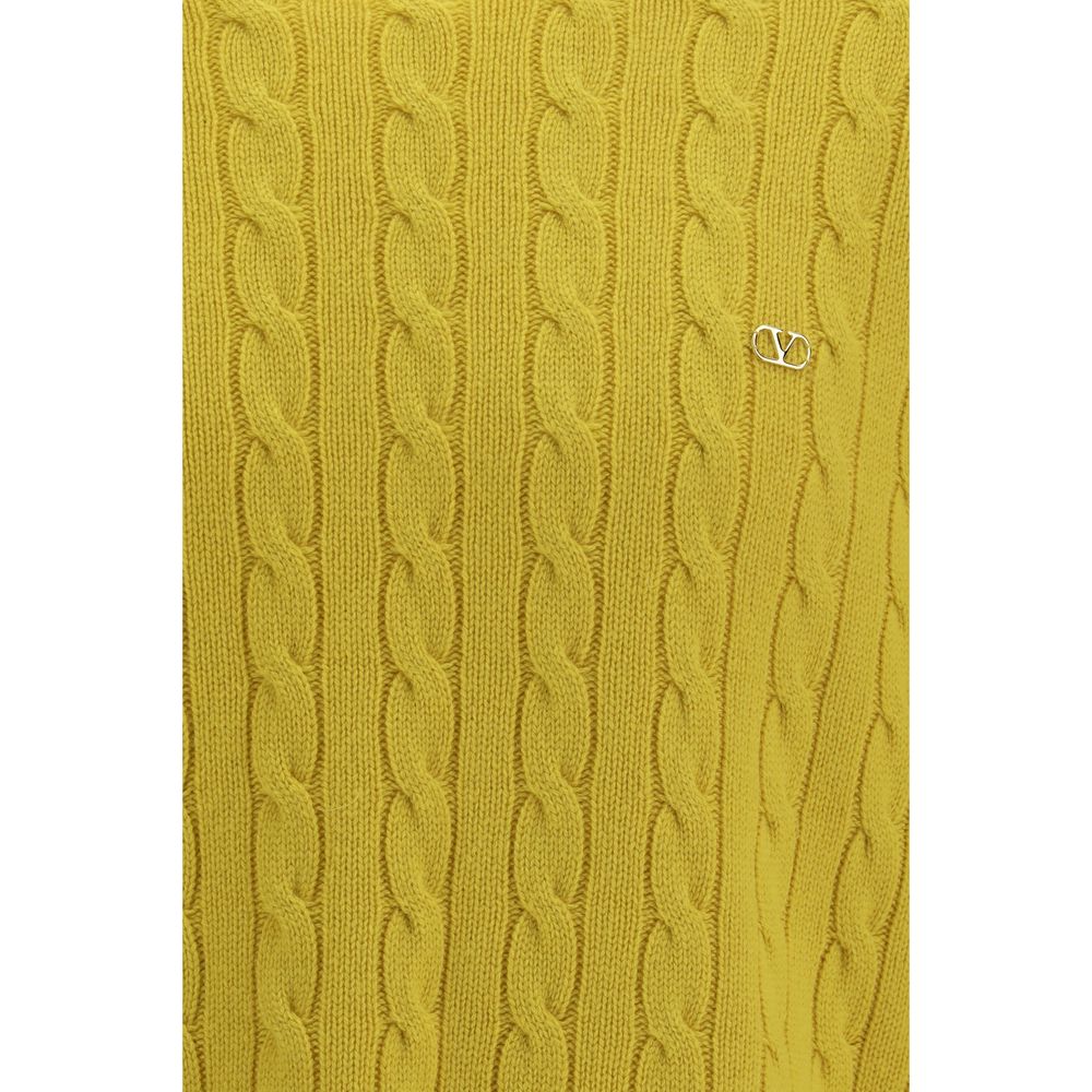 Valentino Garavani Bicolor Cashmere Sweater Valentino Garavani