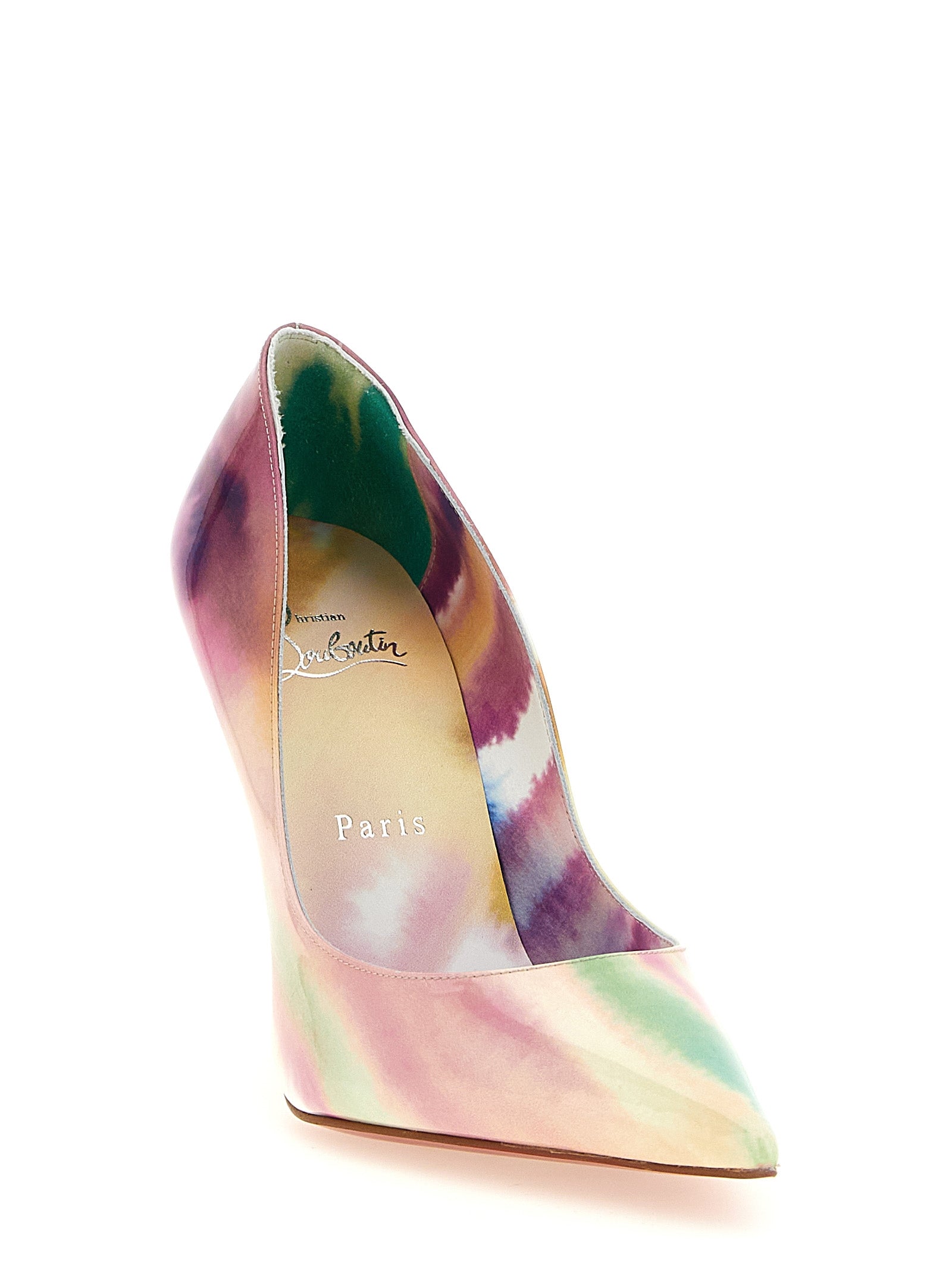 Christian Louboutin Multicolor Calfskin High Heel Pumps Christian Louboutin