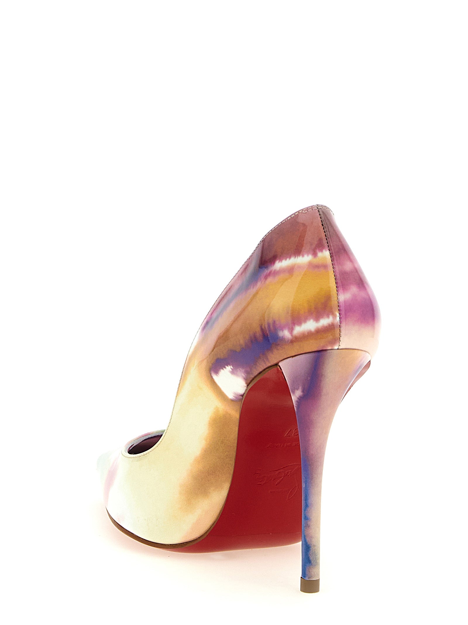 Christian Louboutin Multicolor Calfskin High Heel Pumps Christian Louboutin