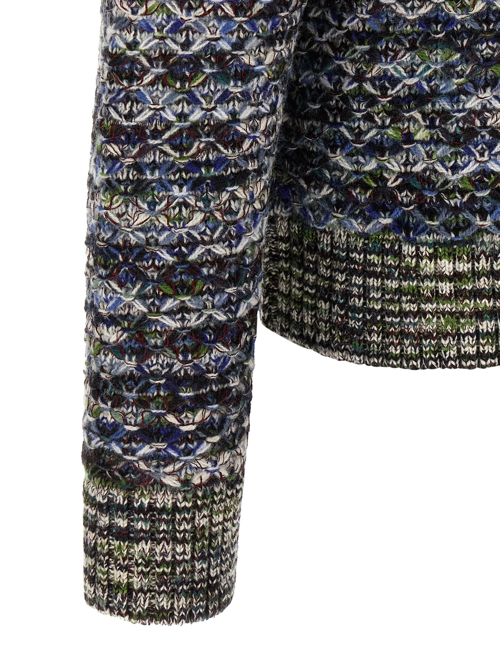 Missoni Multicolor Wool Cardigan Missoni