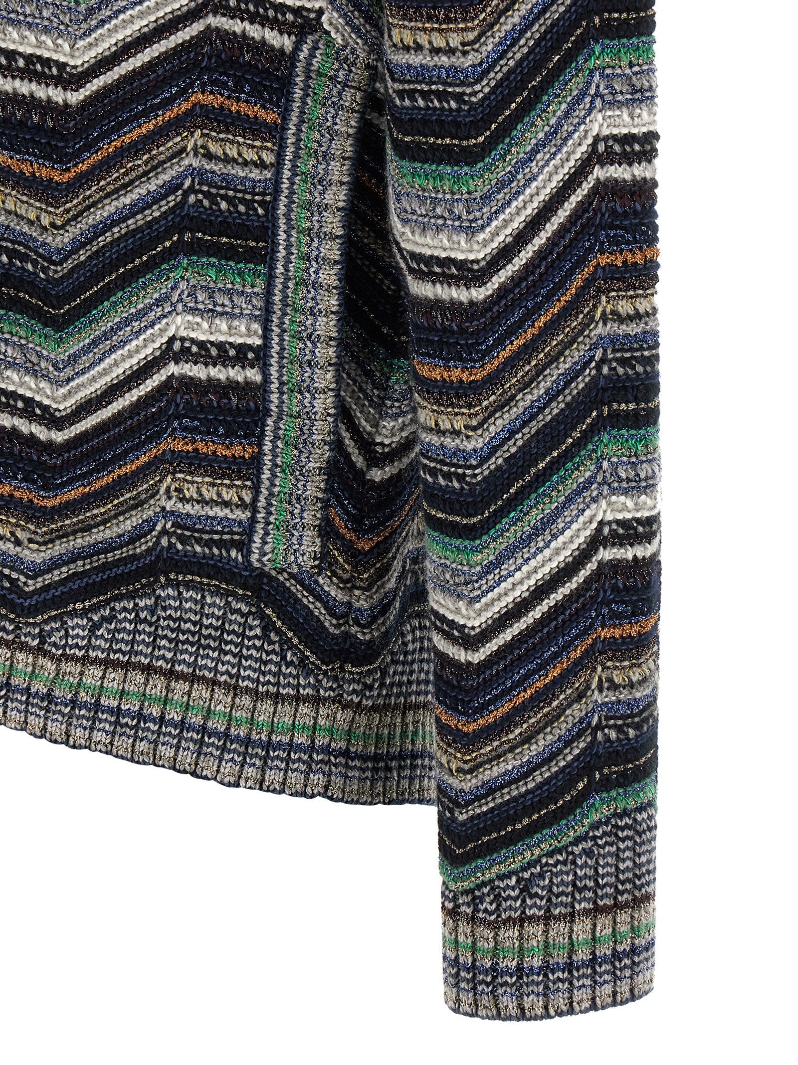 Missoni Multicolor Wool Cardigan Missoni