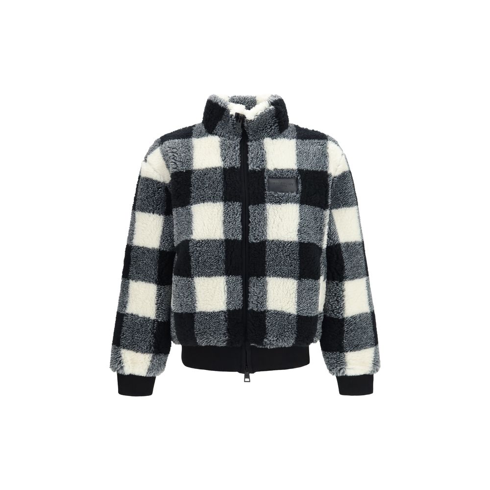 Givenchy Gray Polyester Full-Length Jacket Givenchy