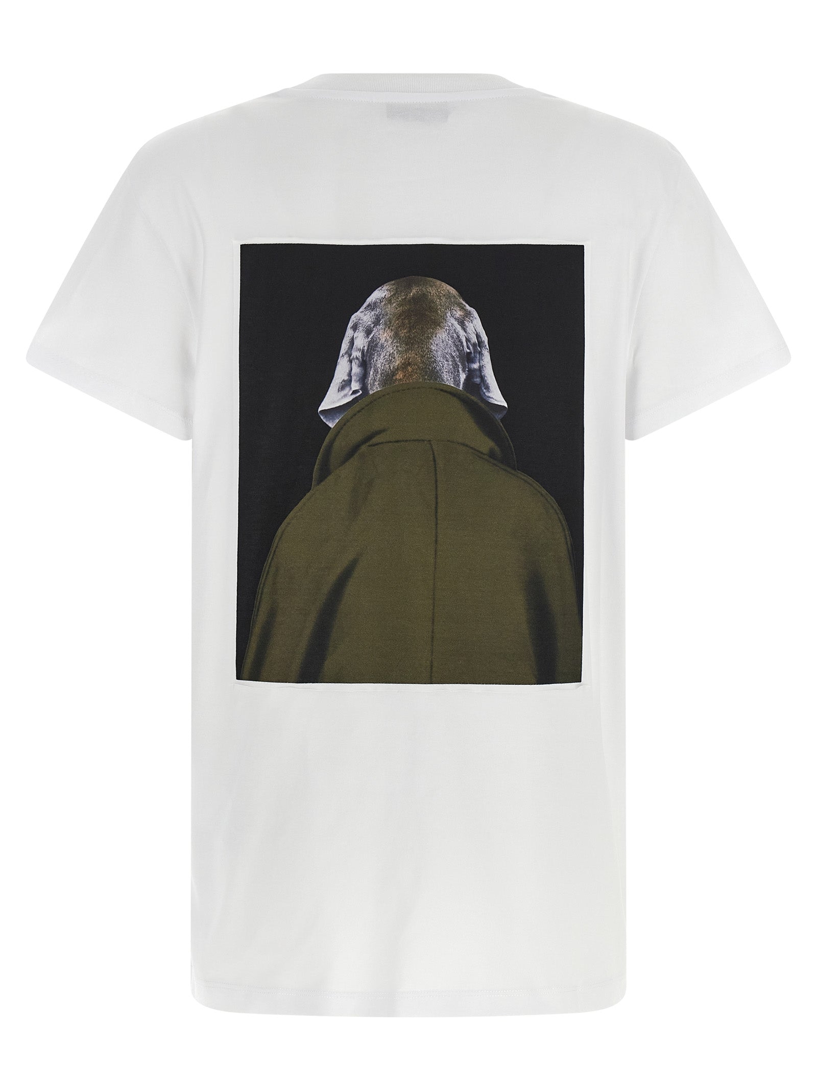 Max Mara White Cotton T-Shirt Max Mara