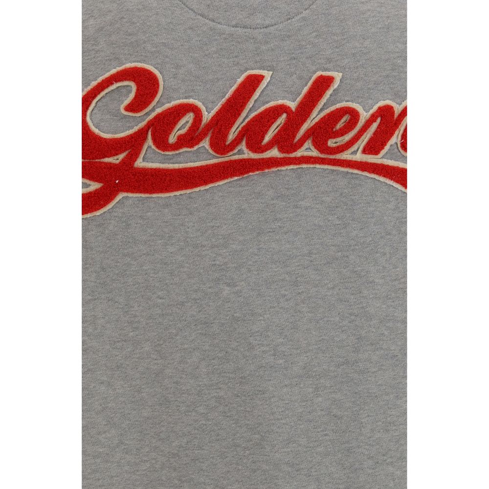 Golden Goose Gray Cotton Sweatshirt Golden Goose