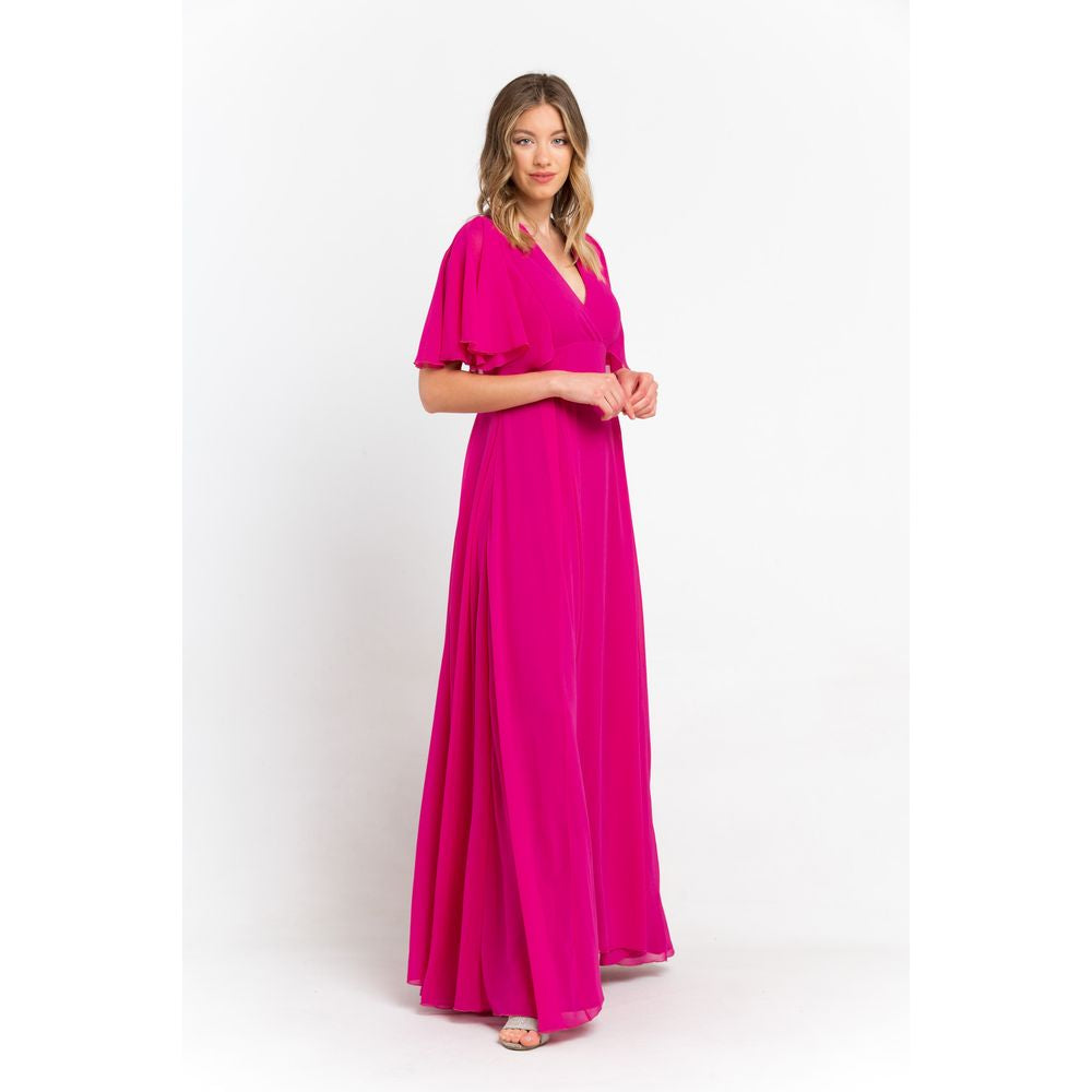 Trussardi Pink Polyester Women Dress Trussardi