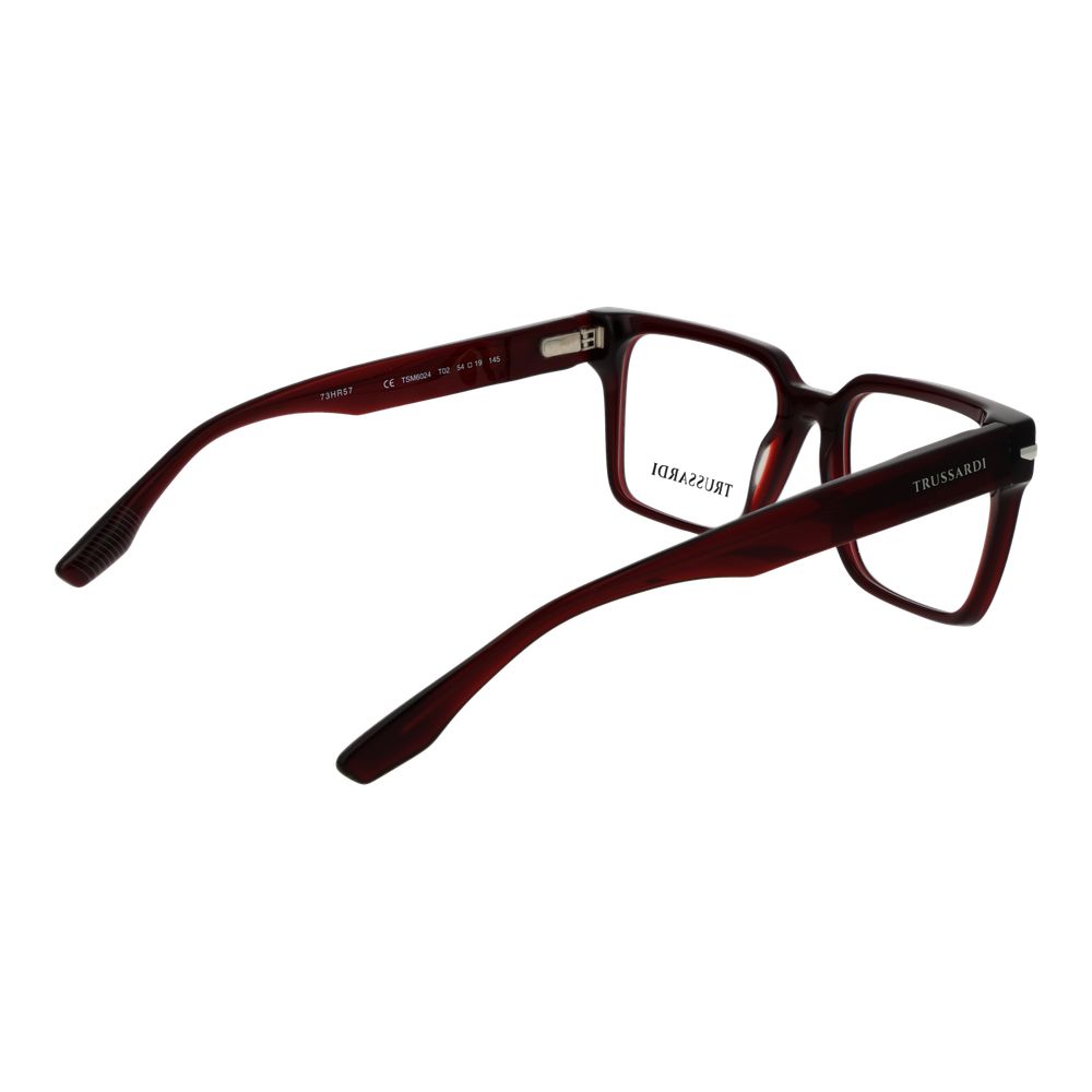 Trussardi Burgundy Acetate Glasses (Frames) Trussardi