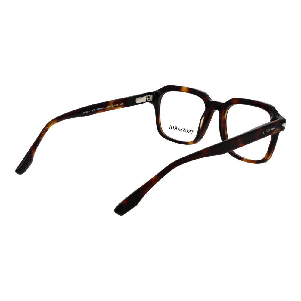 Trussardi Brown Acetate Glasses (Frames) Trussardi