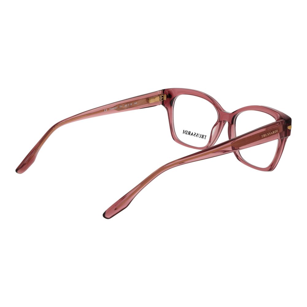 Trussardi Pink Acetate Glasses (Frames) Trussardi