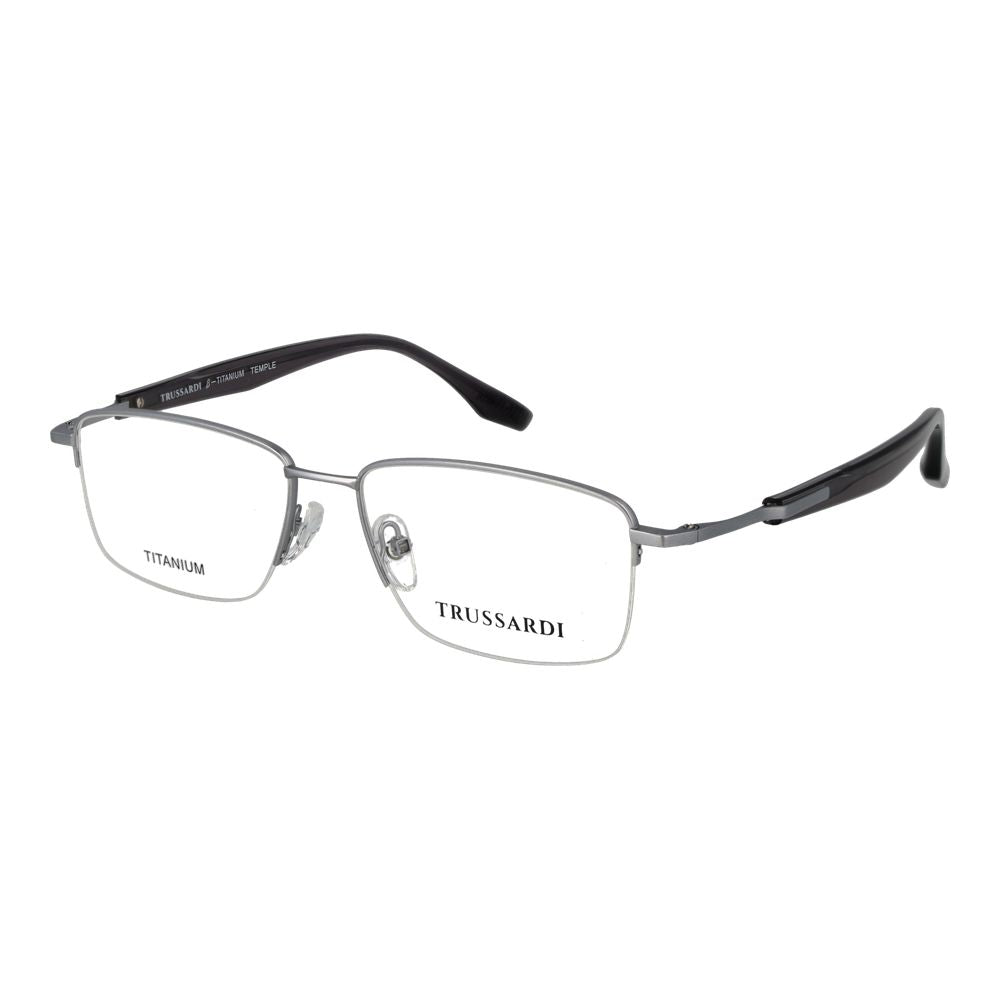 Trussardi Silver Titanium Glasses (Frames) Trussardi
