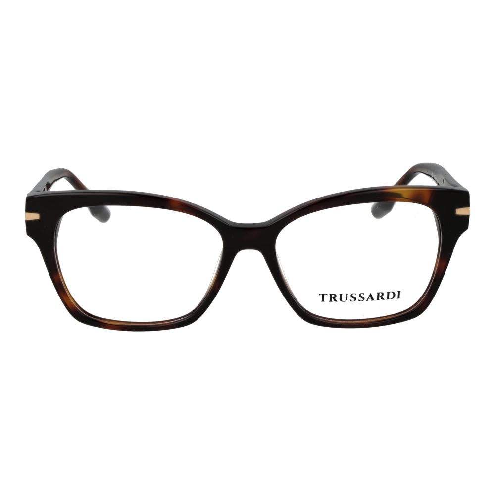 Trussardi Brown Acetate Glasses (Frames) Trussardi