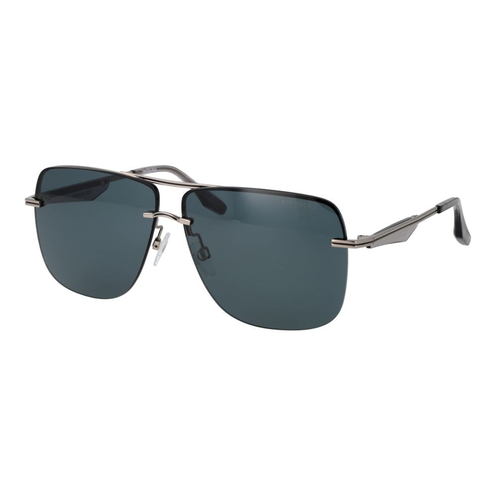 Trussardi Silver Metal Sunglasses Trussardi