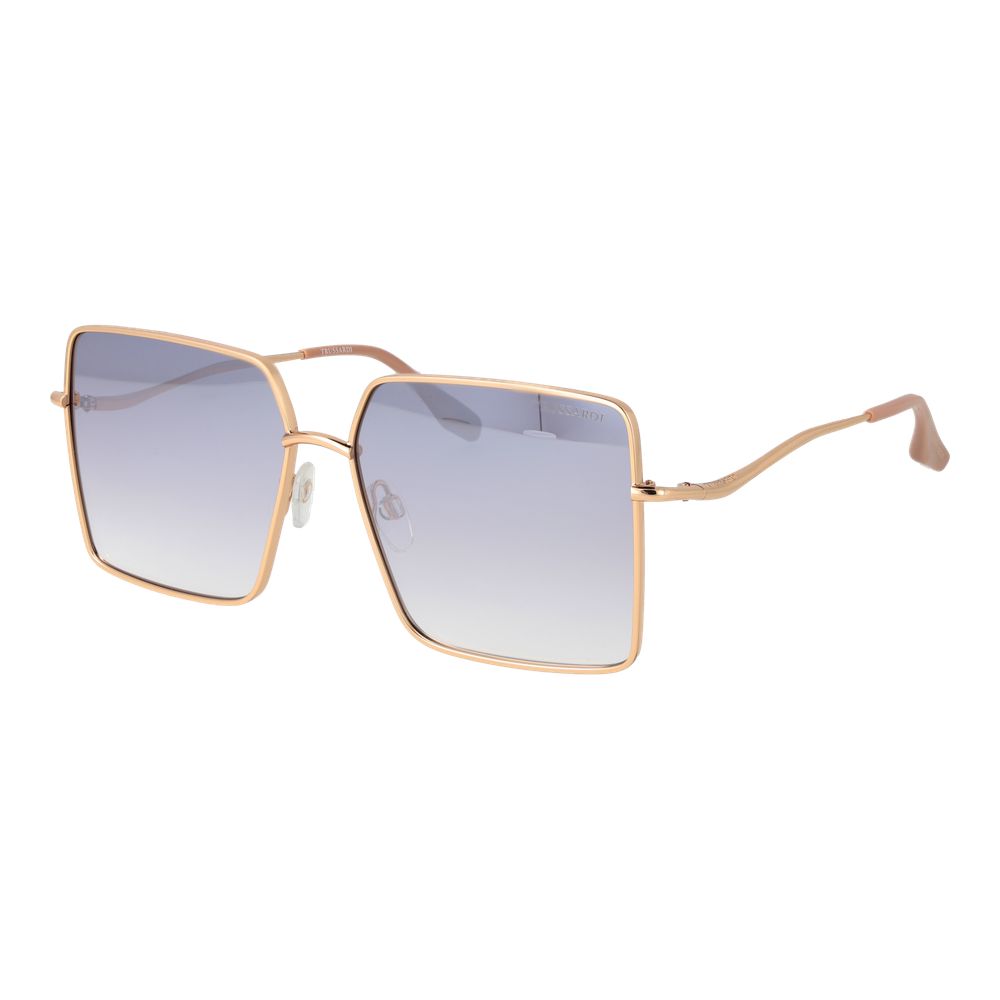 Trussardi Gold Stainless Steel Sunglasses Trussardi