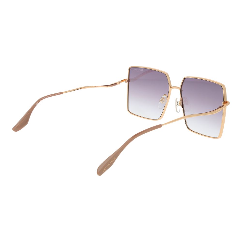 Trussardi Gold Stainless Steel Sunglasses Trussardi