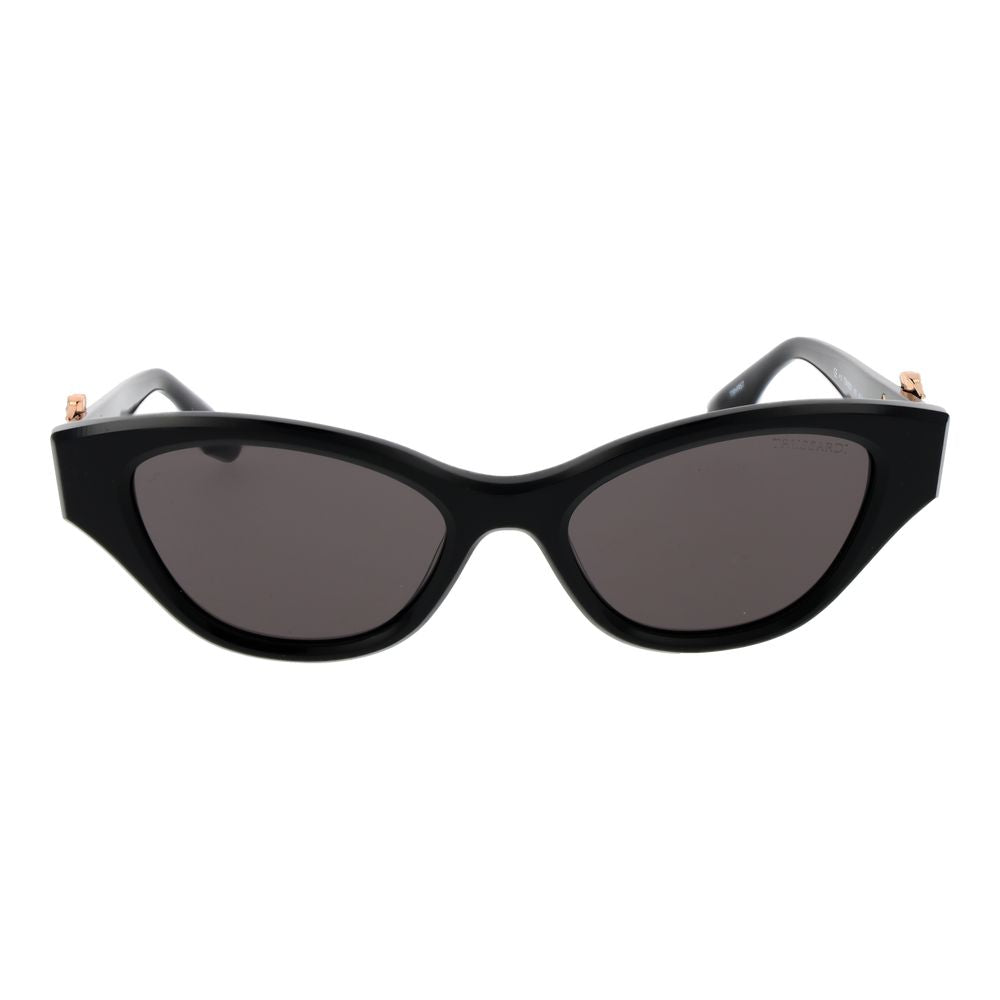 Trussardi Black Acetate Sunglasses Trussardi