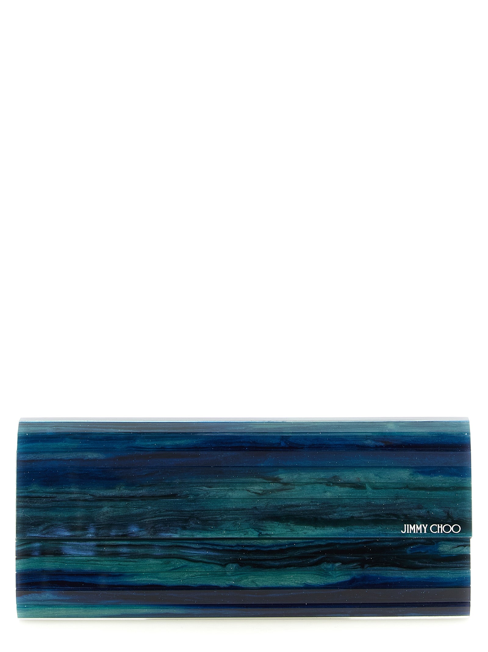 Jimmy Choo Bicolor Polyester Clutch Bag Jimmy Choo