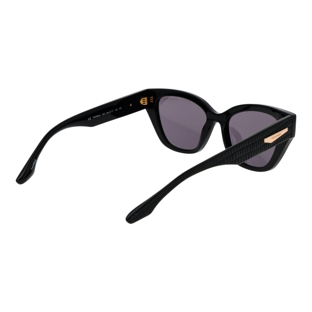 Trussardi Black Acetate Sunglasses Trussardi