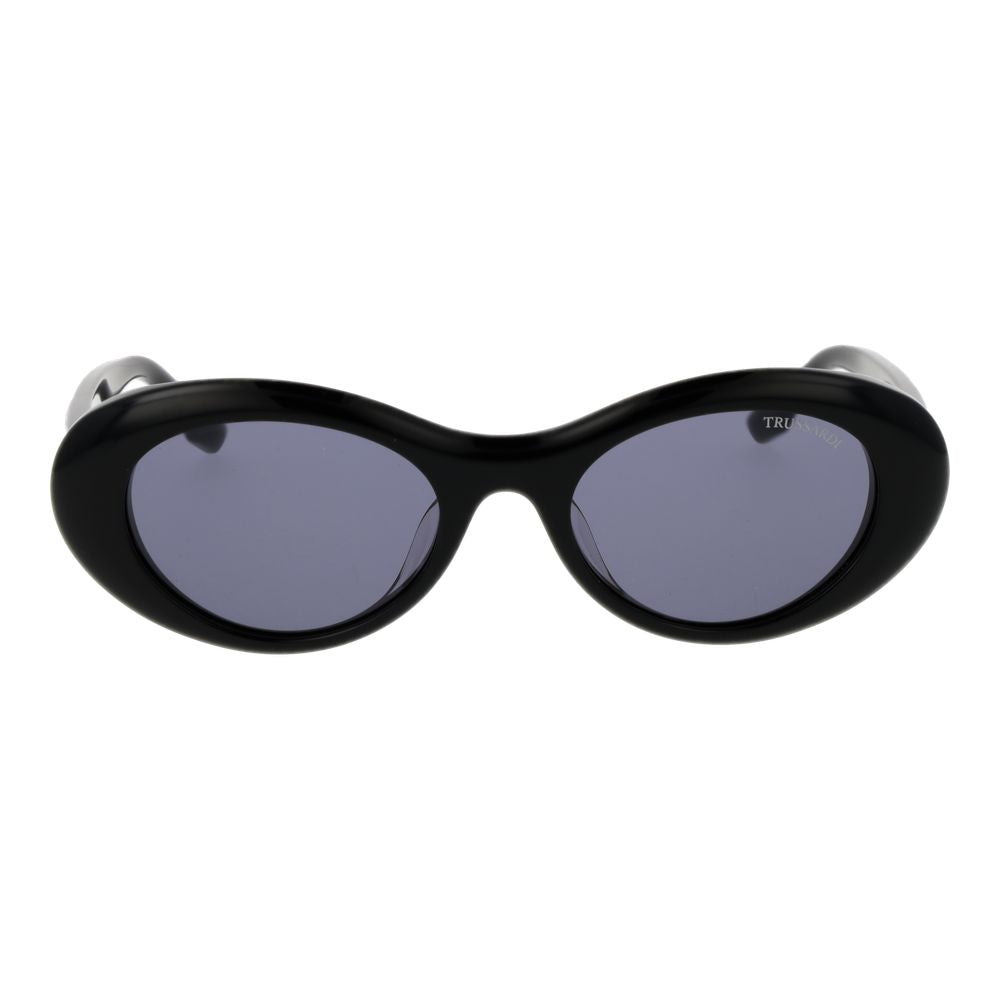 Trussardi Black Acetate Sunglasses Trussardi