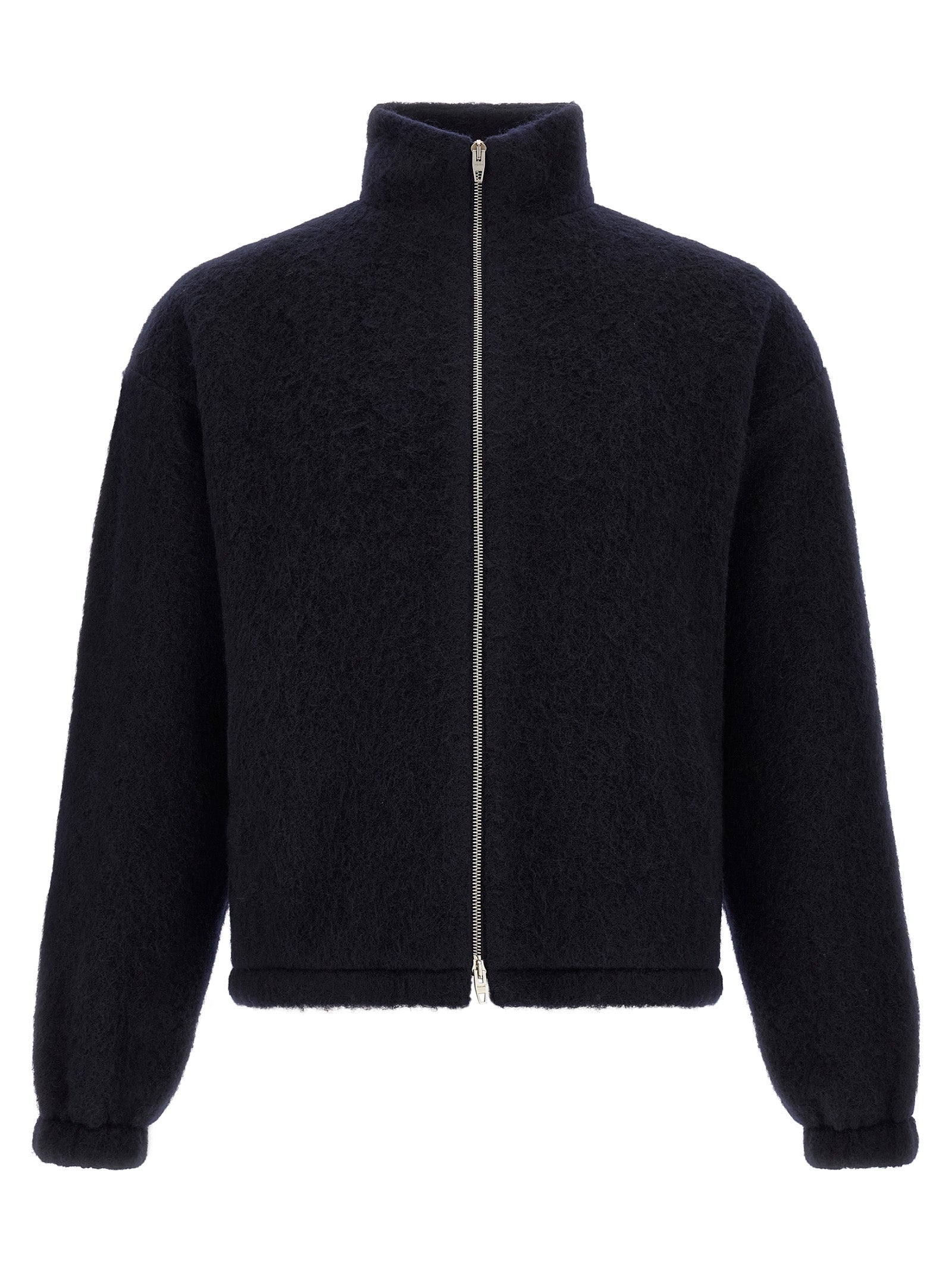 Jil Sander Blue Wool Sweatshirt Jil Sander