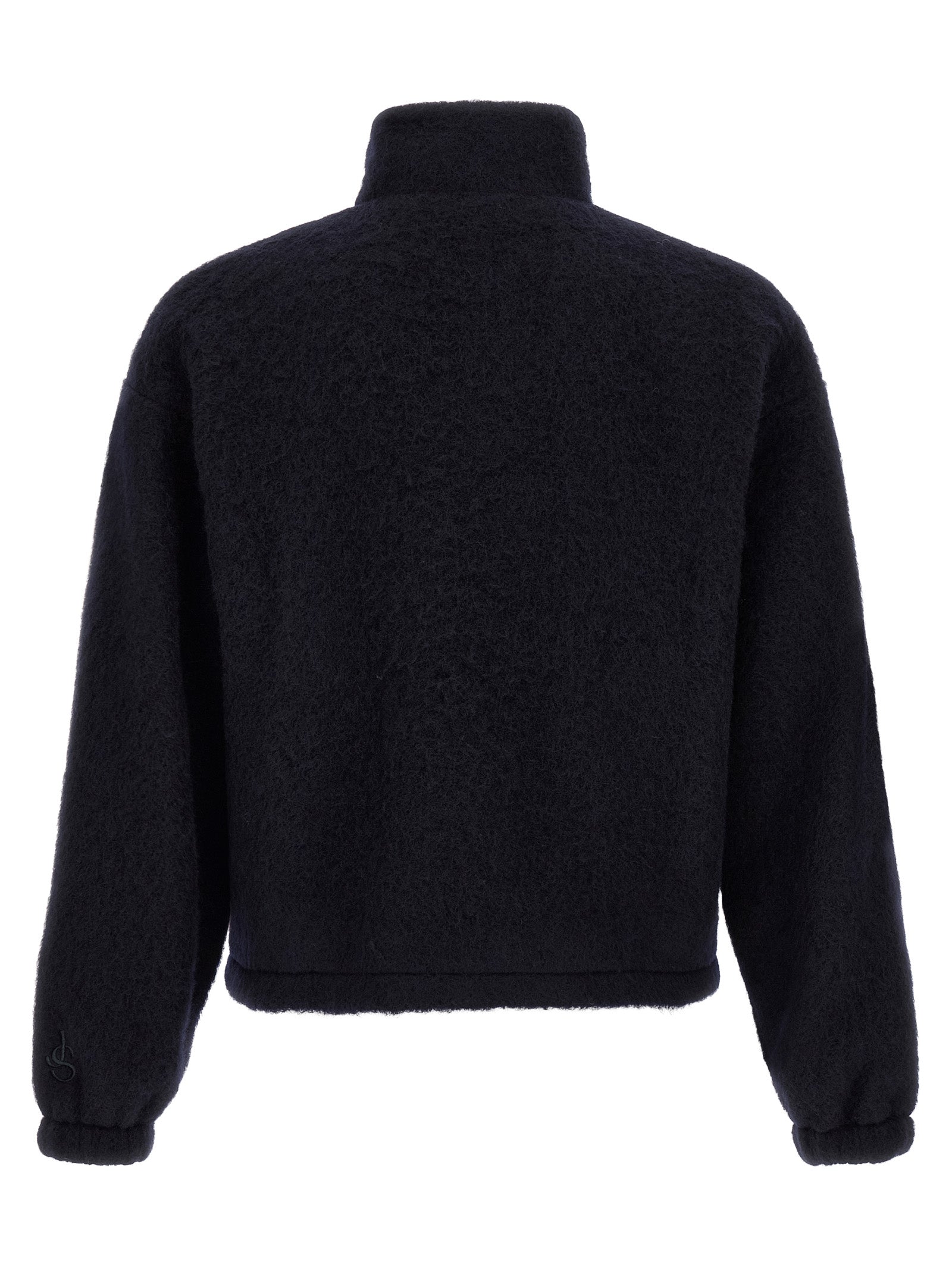 Jil Sander Blue Wool Sweatshirt Jil Sander