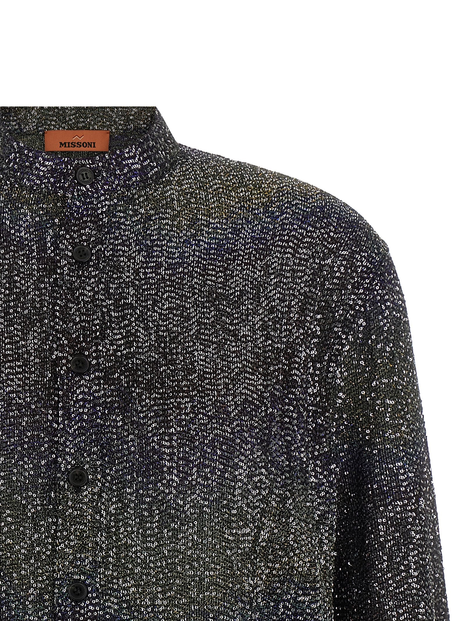 Missoni Multicolor Polyamide Cardigan Missoni