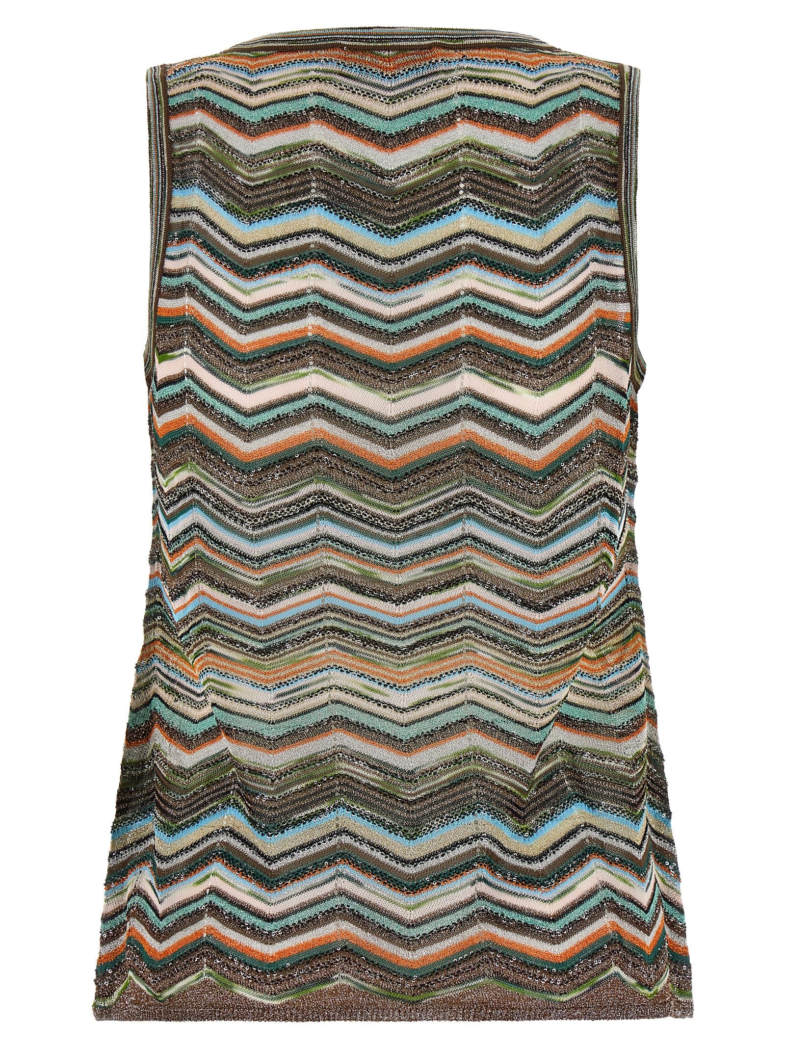 Missoni Multicolor Viscose Blouse Missoni
