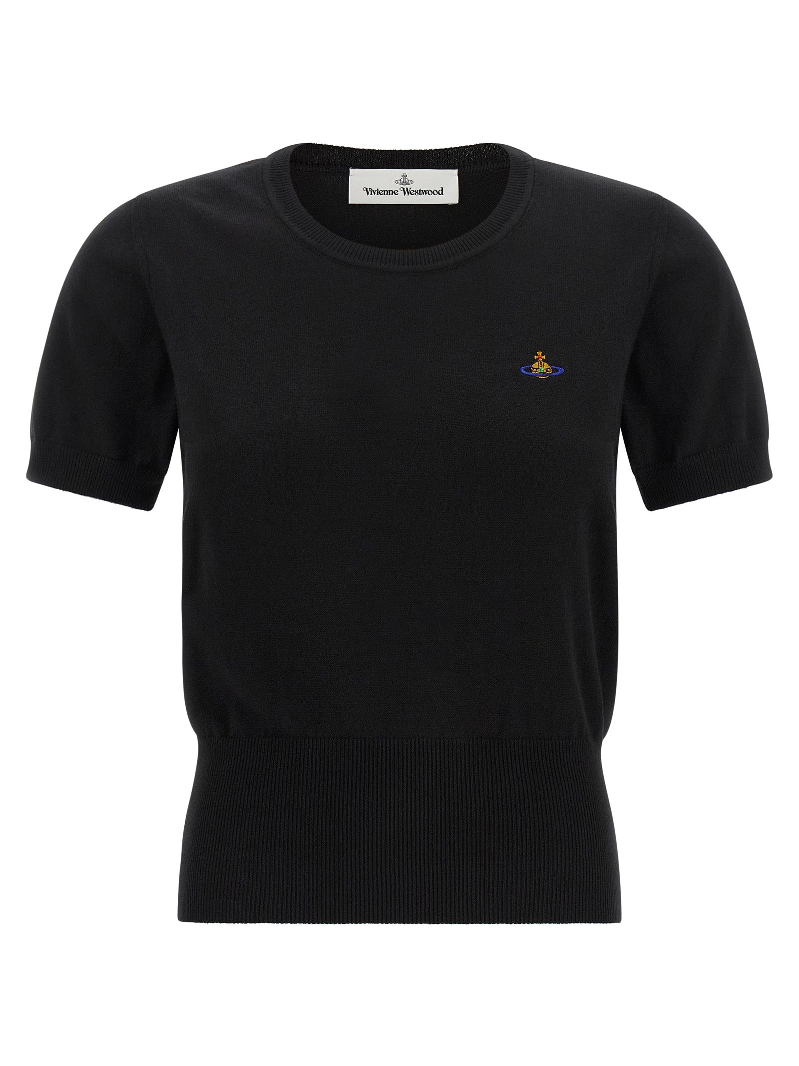 Vivienne Westwood Black Cotton Cardigan Vivienne Westwood