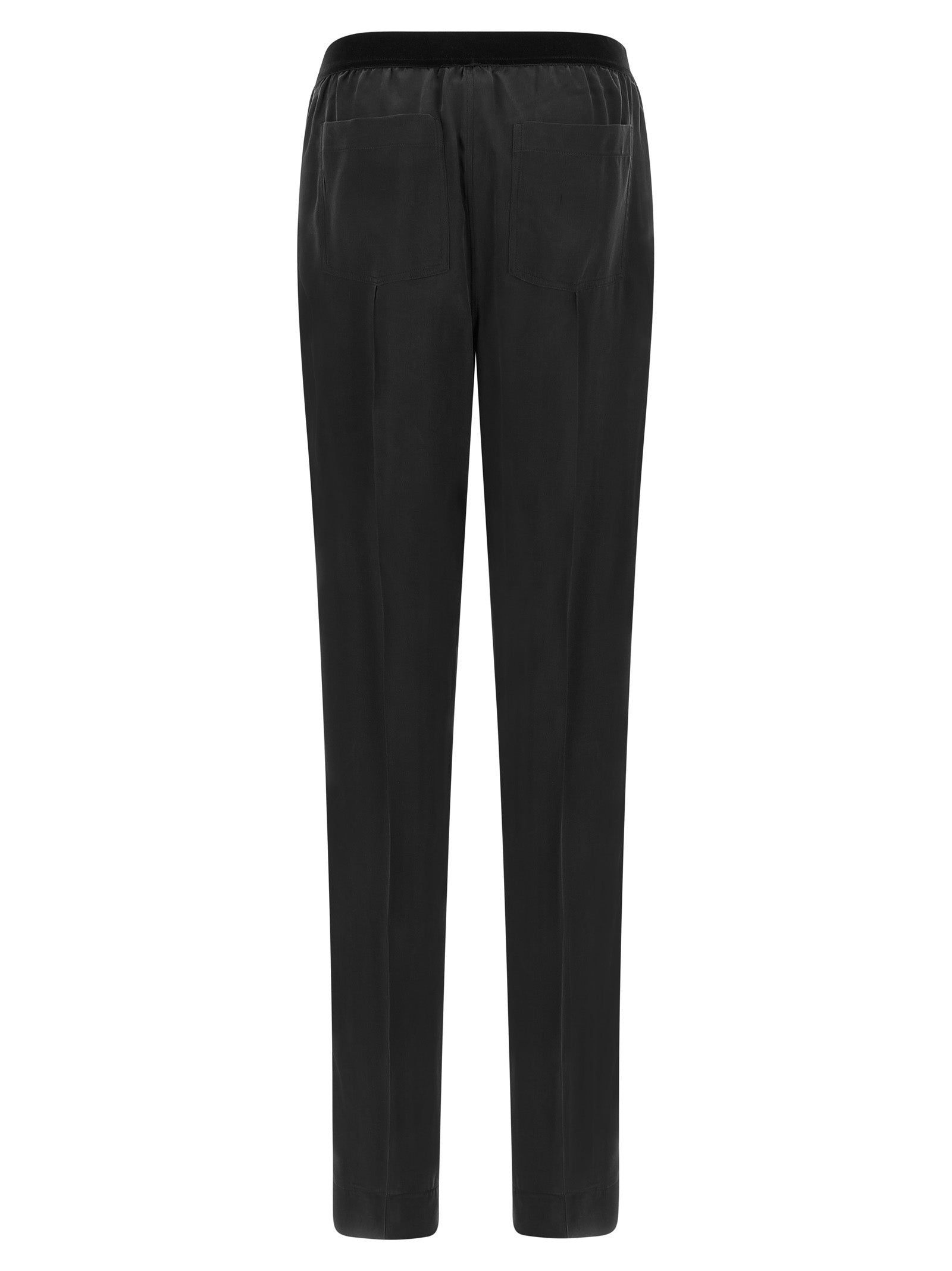 Tom Ford Black Silk Bottoms Sleepwear Tom Ford
